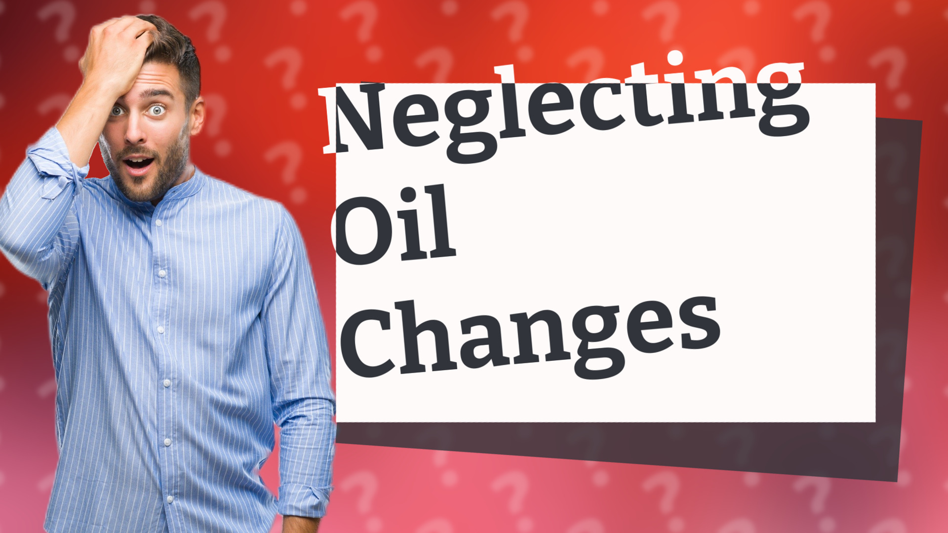 Neglecting Oil Changes