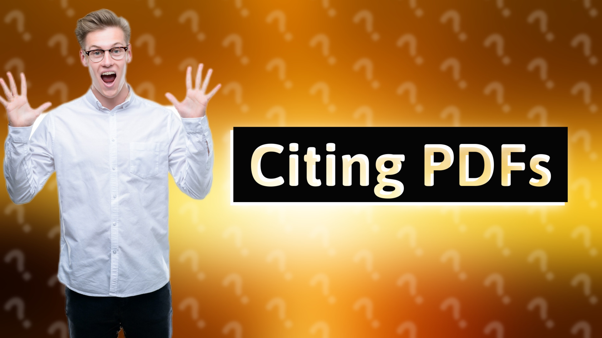 Citing PDFs