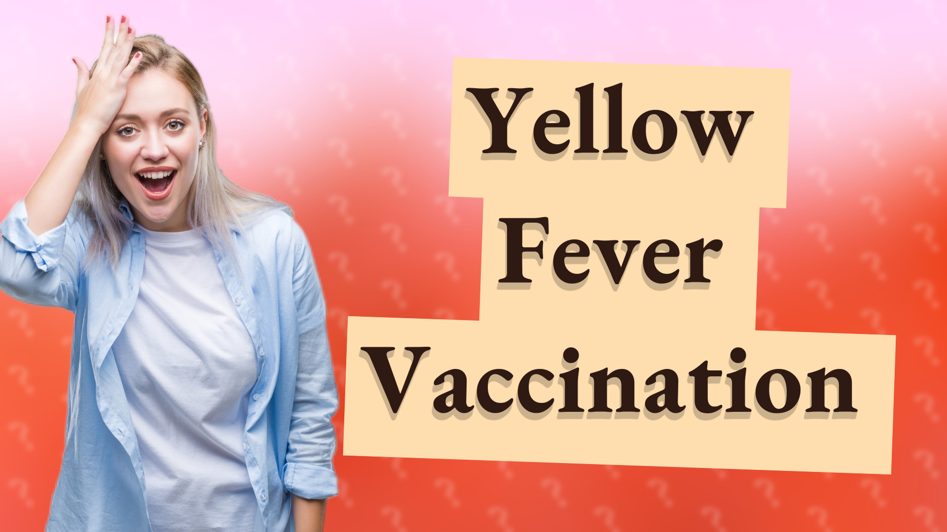 Yellow Fever Vaccination