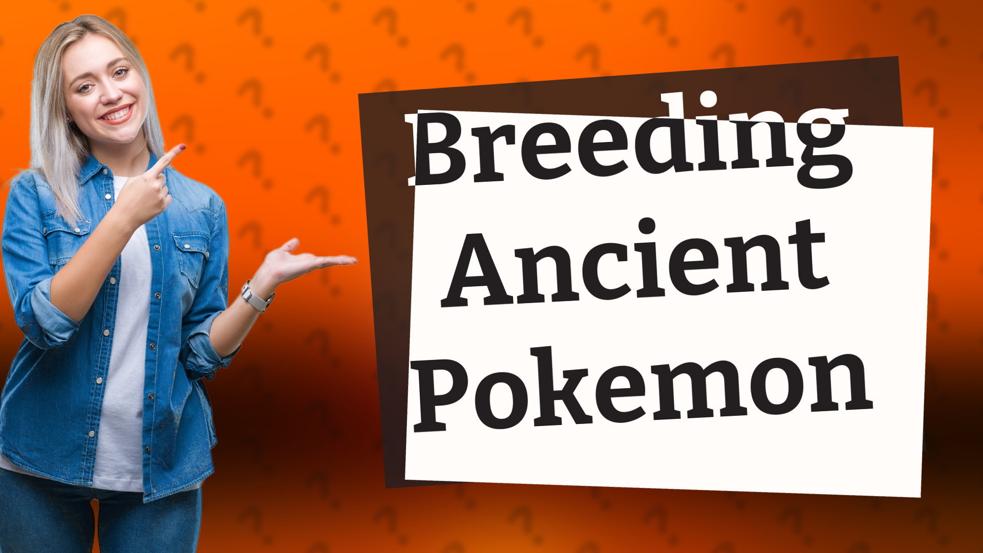 Breeding Ancient Pokemon