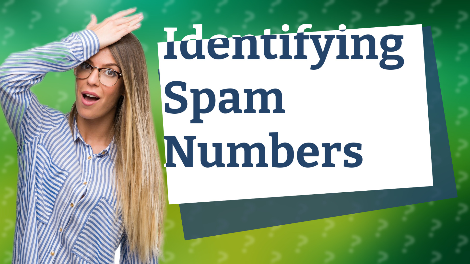 Identifying Spam Numbers