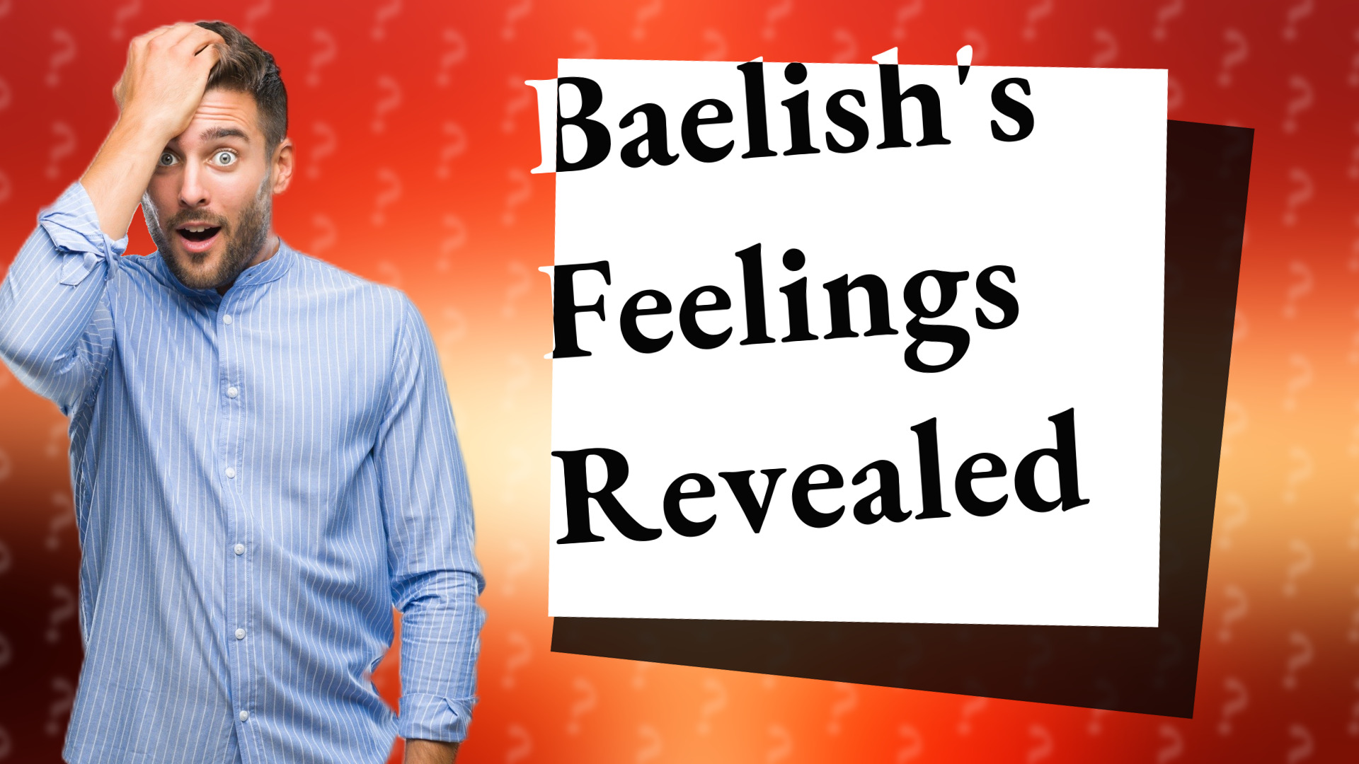 Baelish's Feelings Revealed