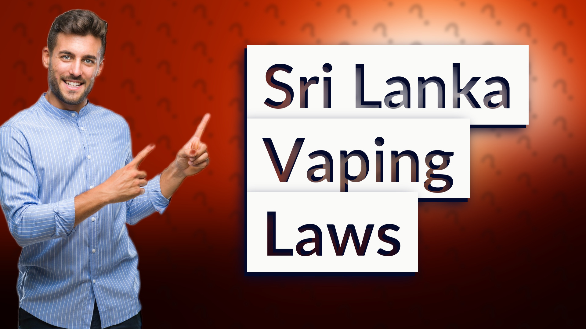 Sri Lanka Vaping Laws