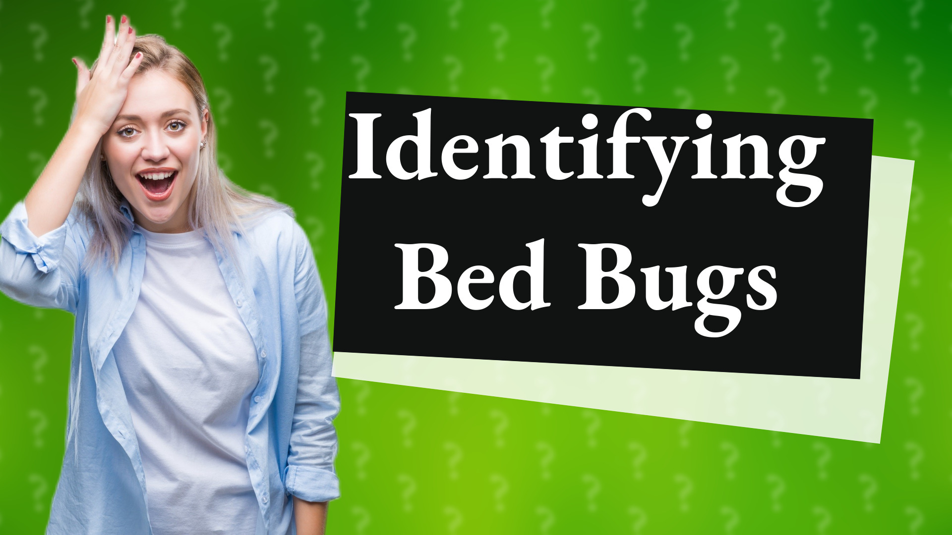 Identifying Bed Bugs