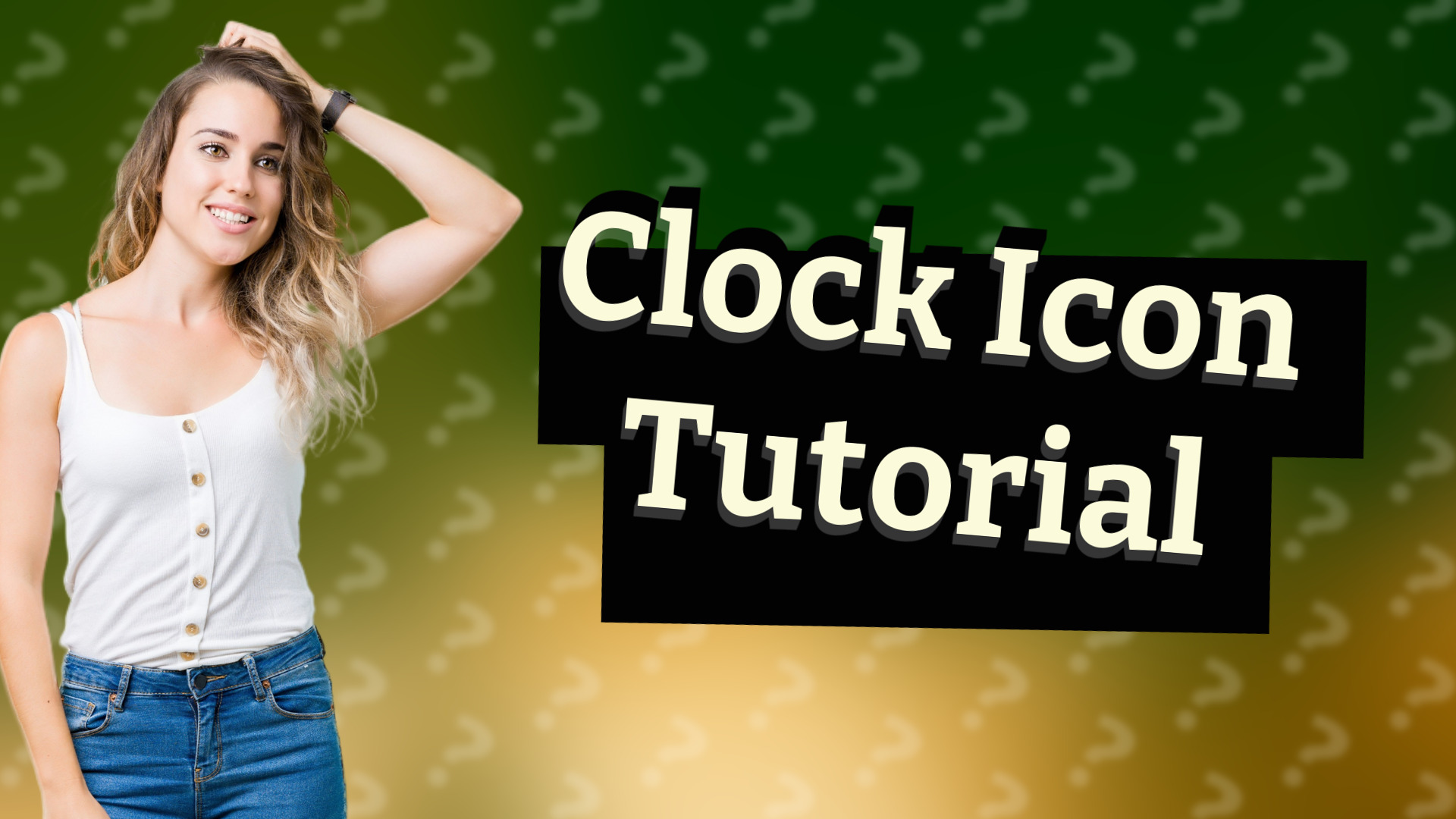 Clock Icon Tutorial