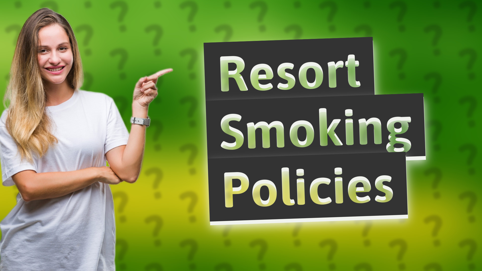 Resort Smoking Policies