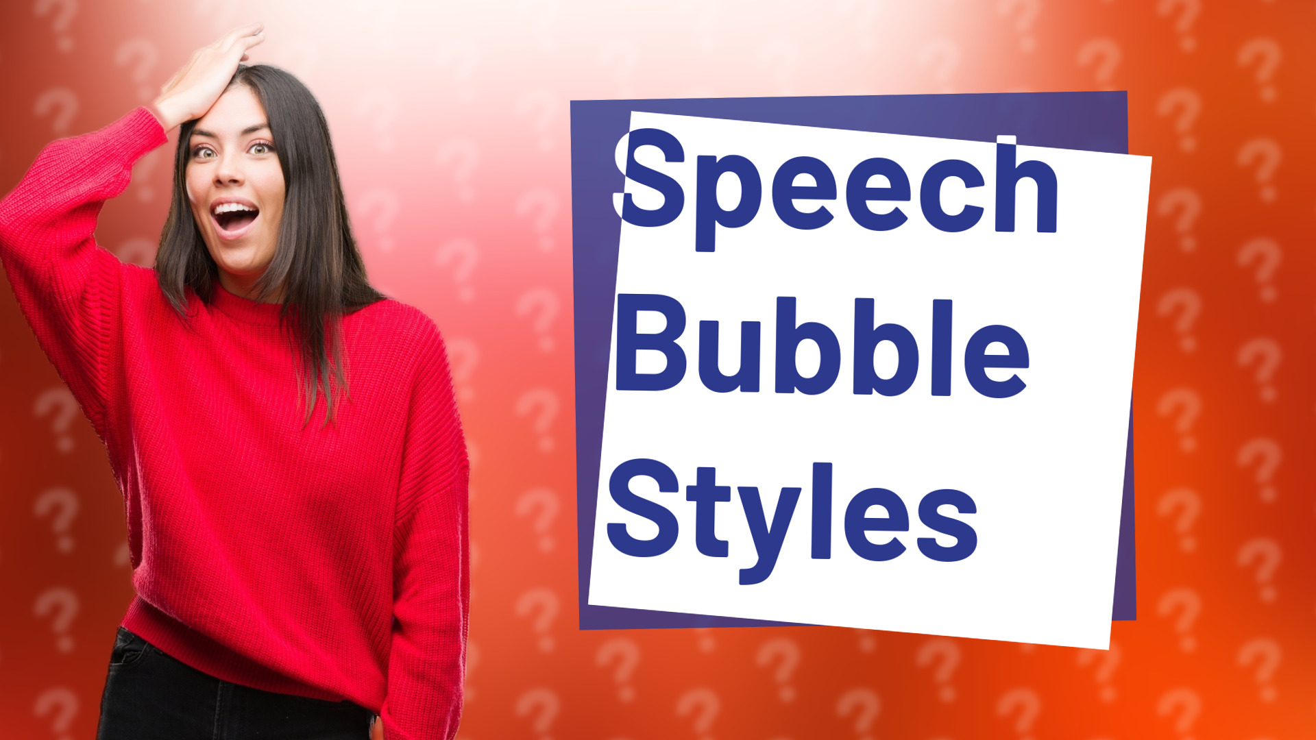 Speech Bubble Styles