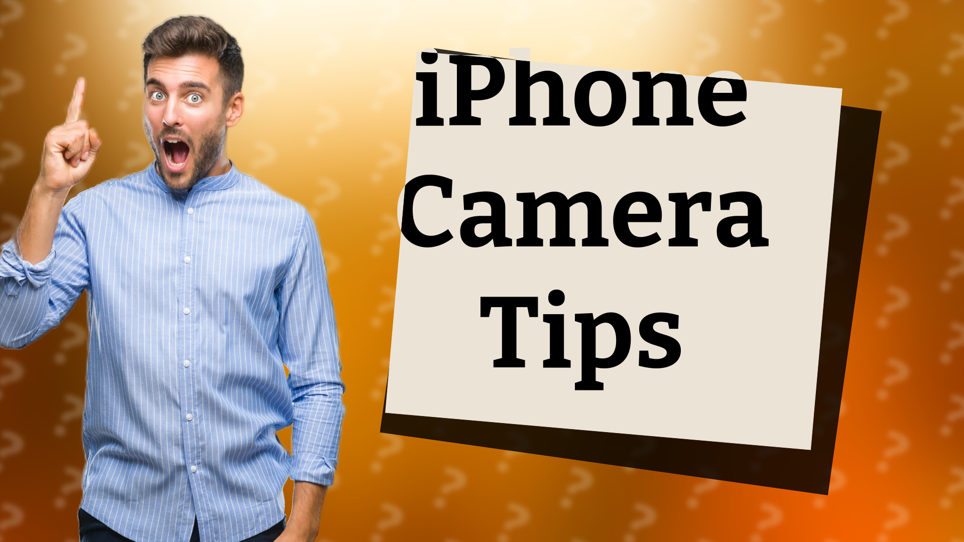 iPhone Camera Tips