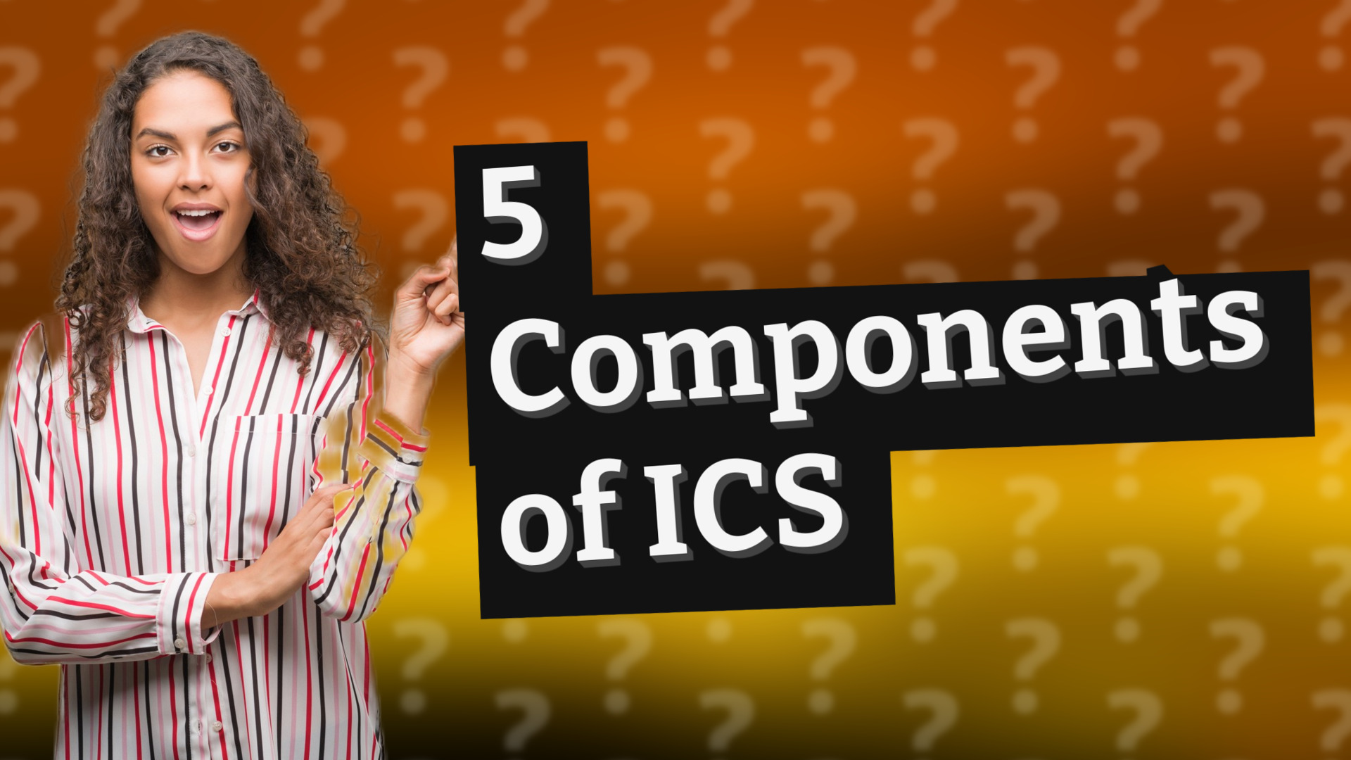 5 Components of ICS