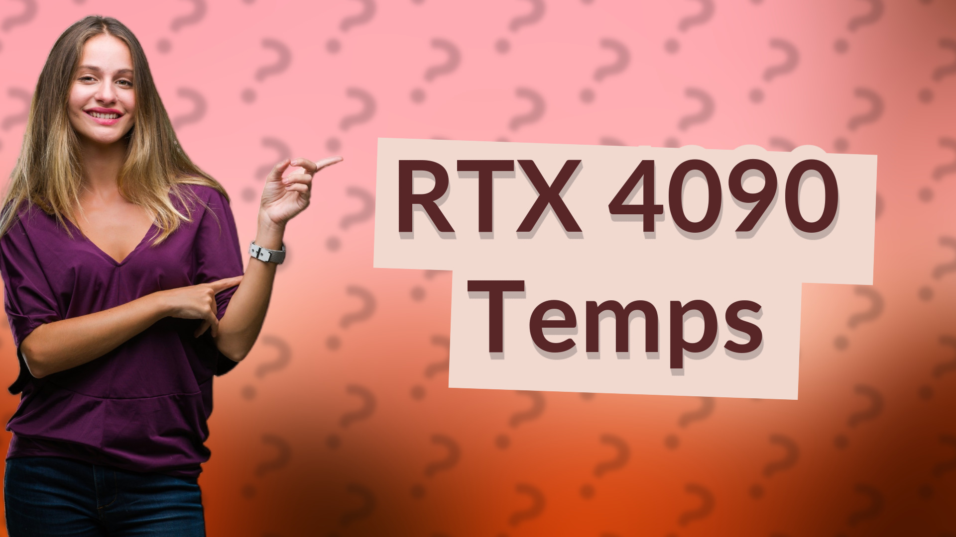 RTX 4090 Temps