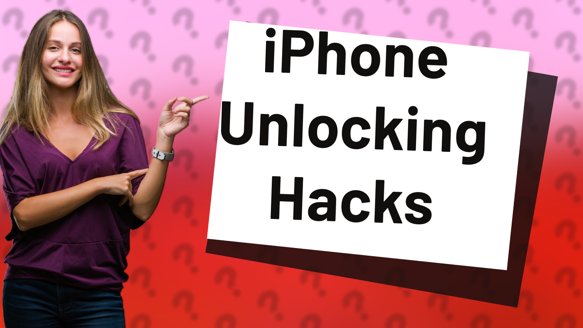 iPhone Unlocking Hacks