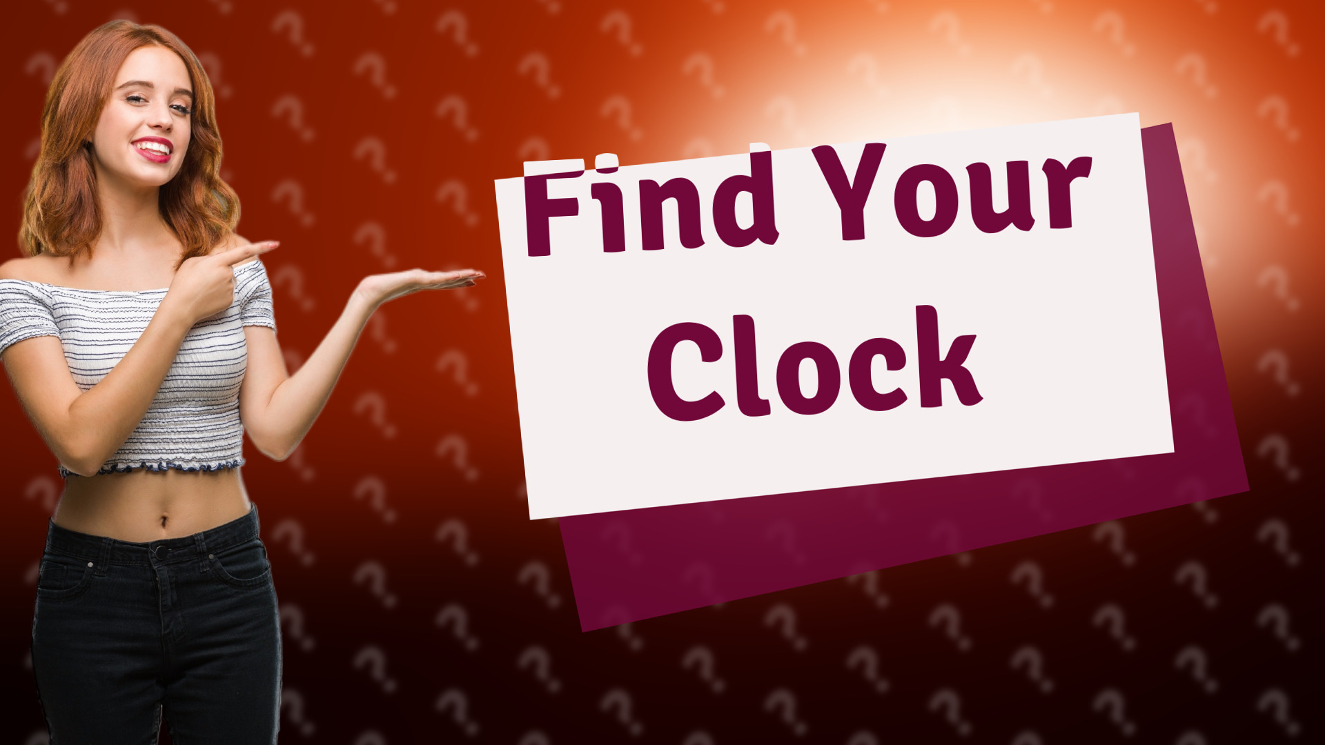 Find Your Clock