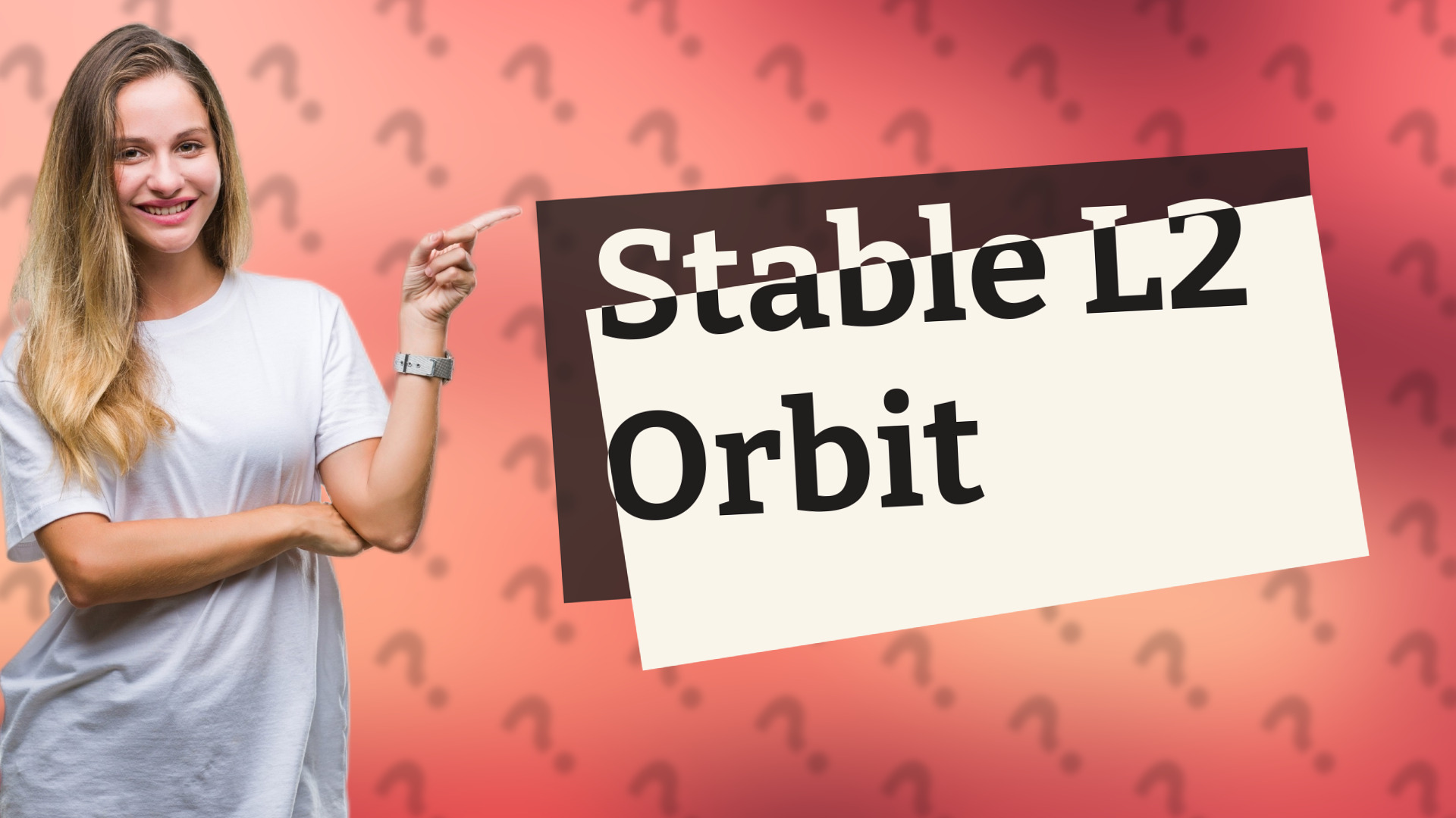Stable L2 Orbit