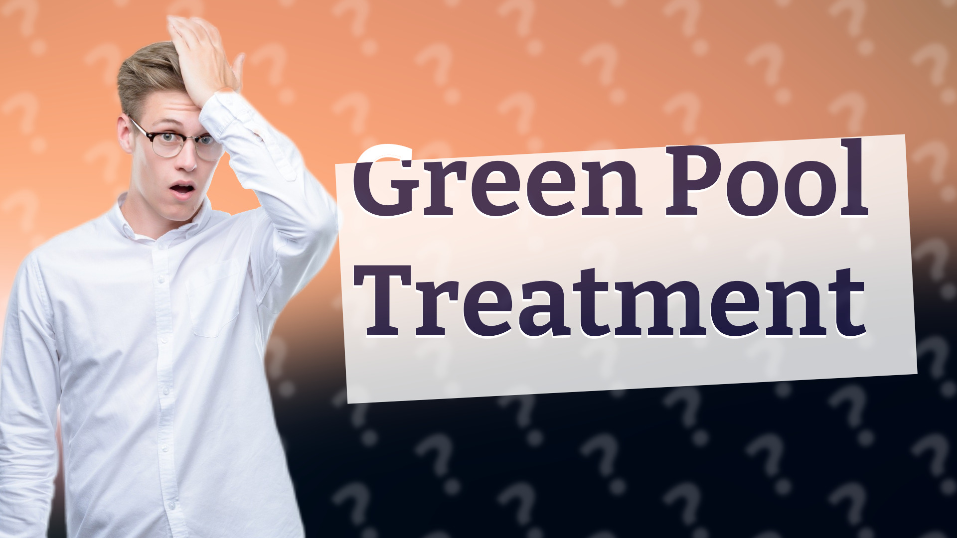 Green Pool Treatment