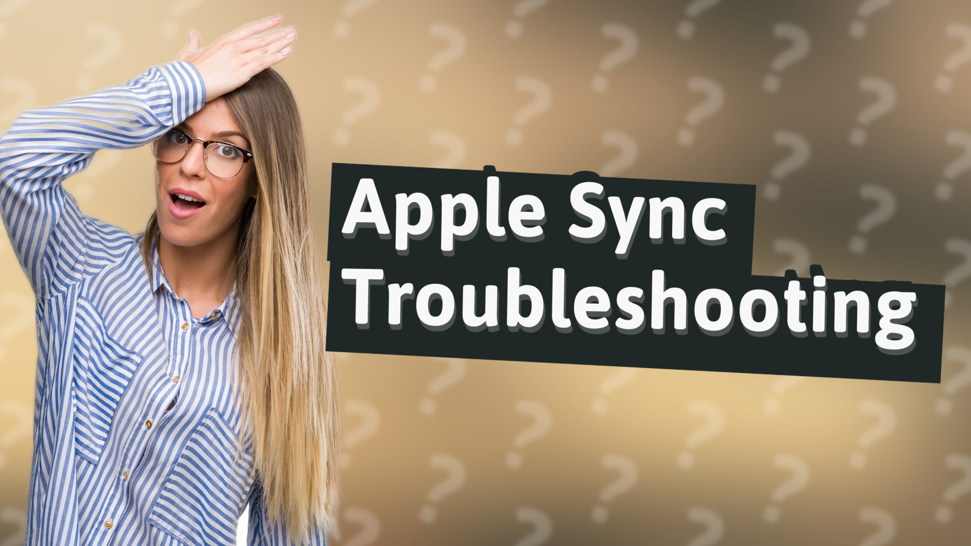Apple Sync Troubleshooting