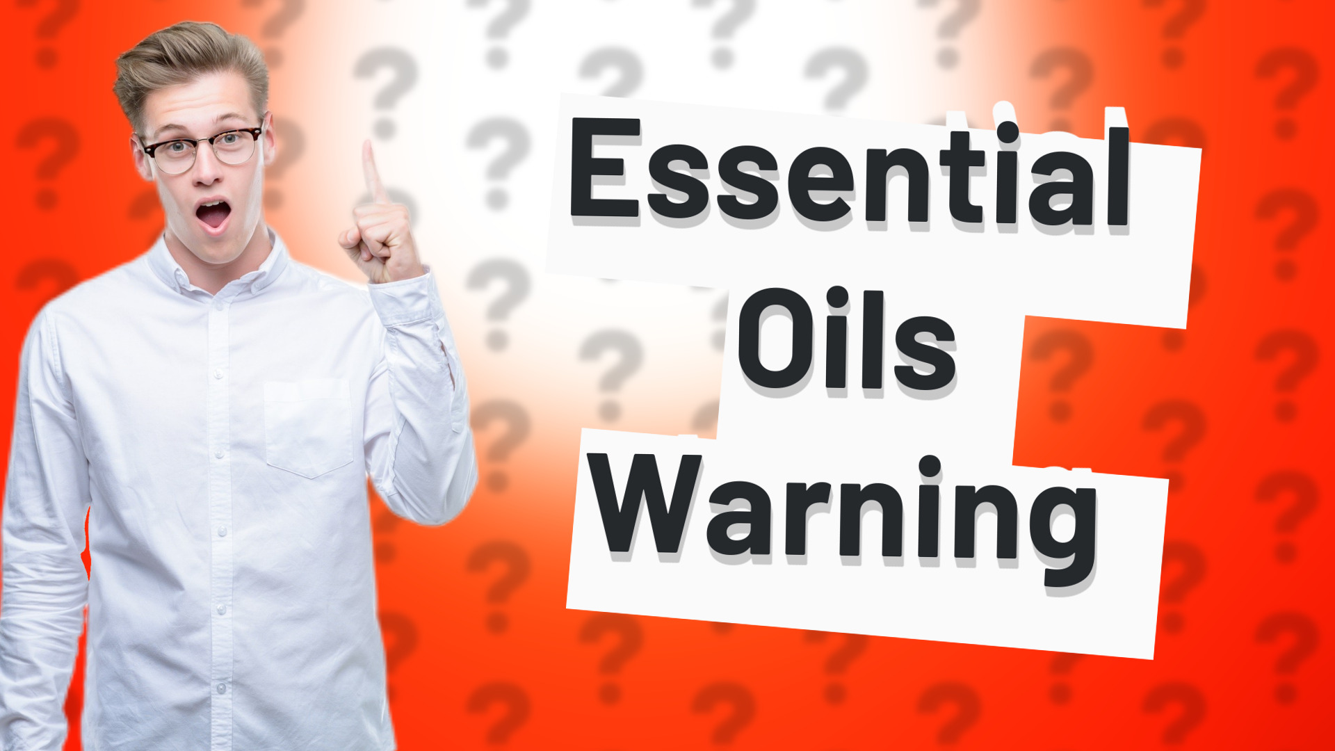 Essential Oils Warning