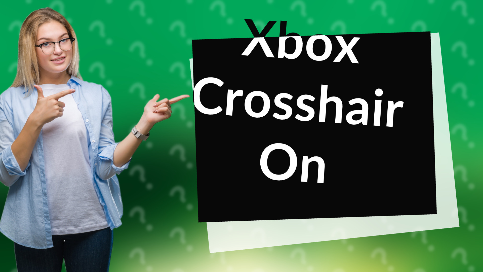 Xbox Crosshair On