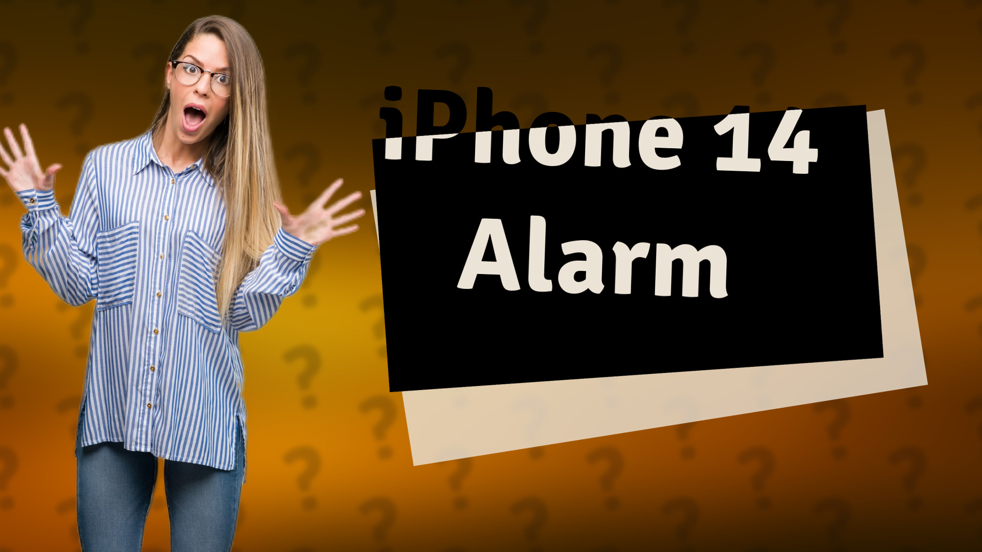 iPhone 14 Alarm