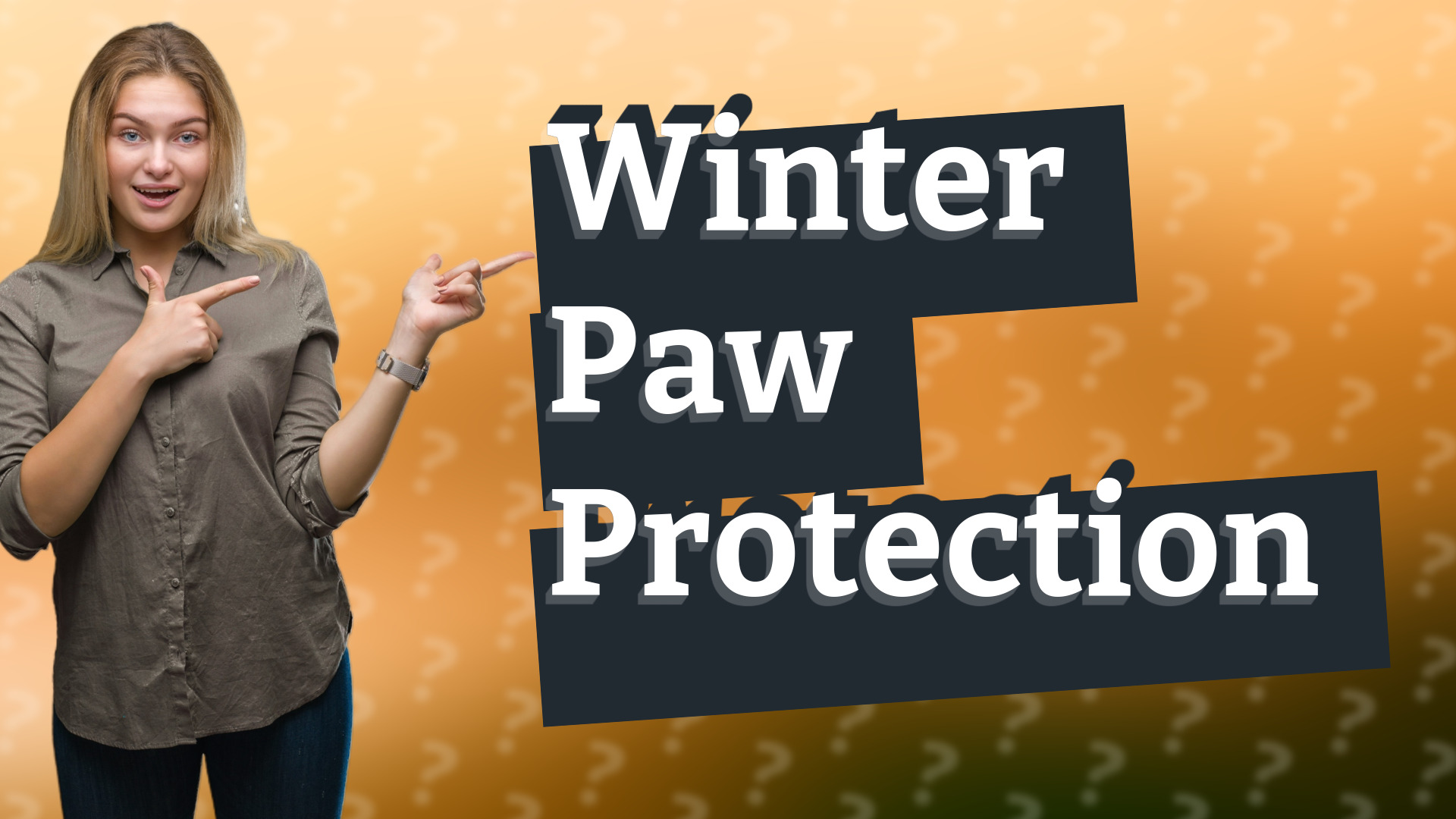 Winter Paw Protection