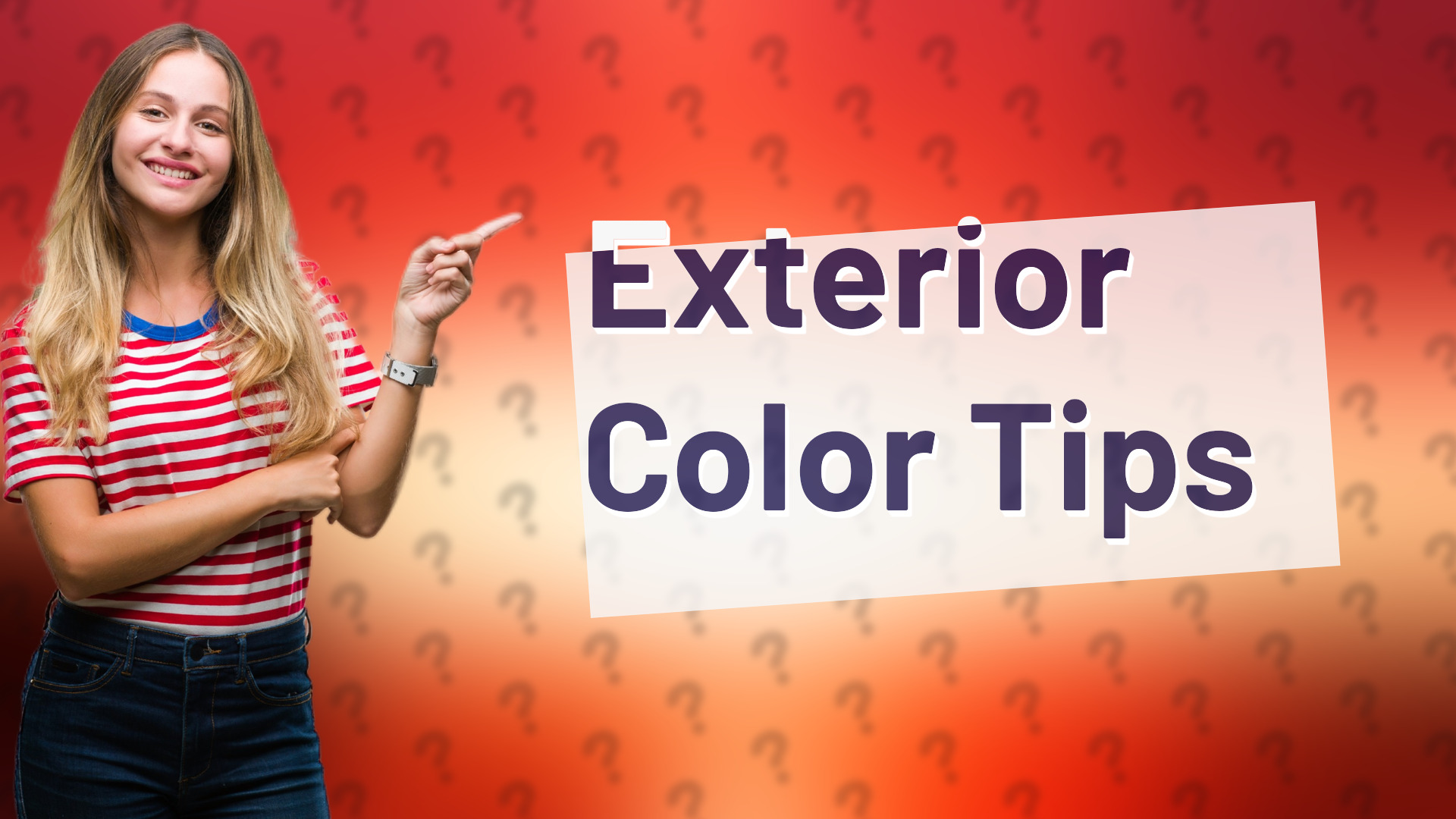 Exterior Color Tips