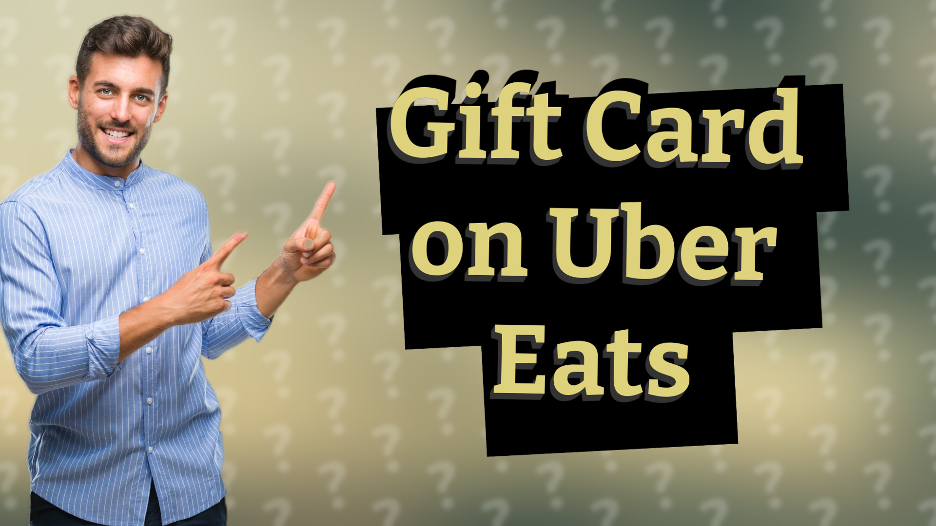 Gift Card on Uber Eats