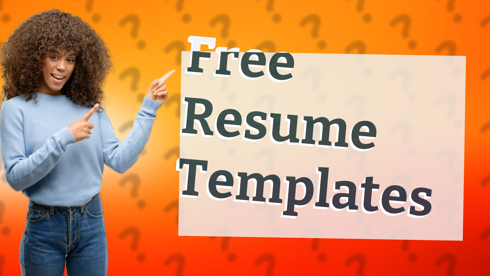 Free Resume Templates