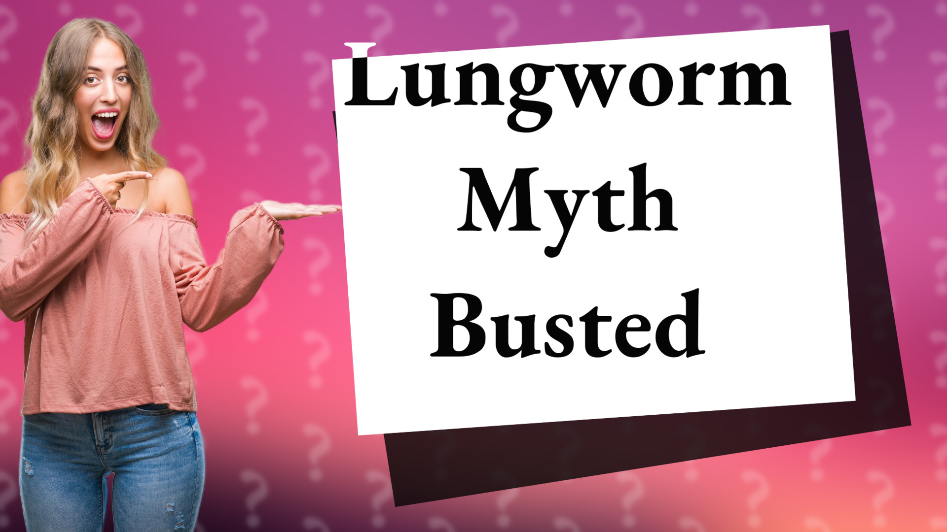 Lungworm Myth Busted