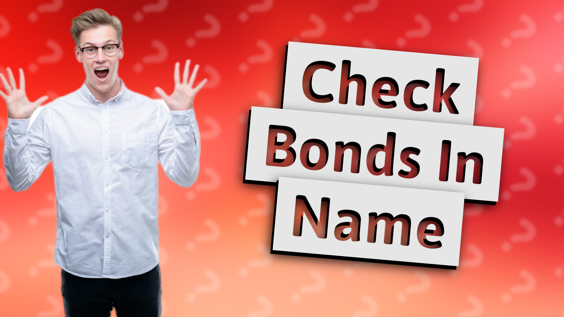 Check Bonds In Name