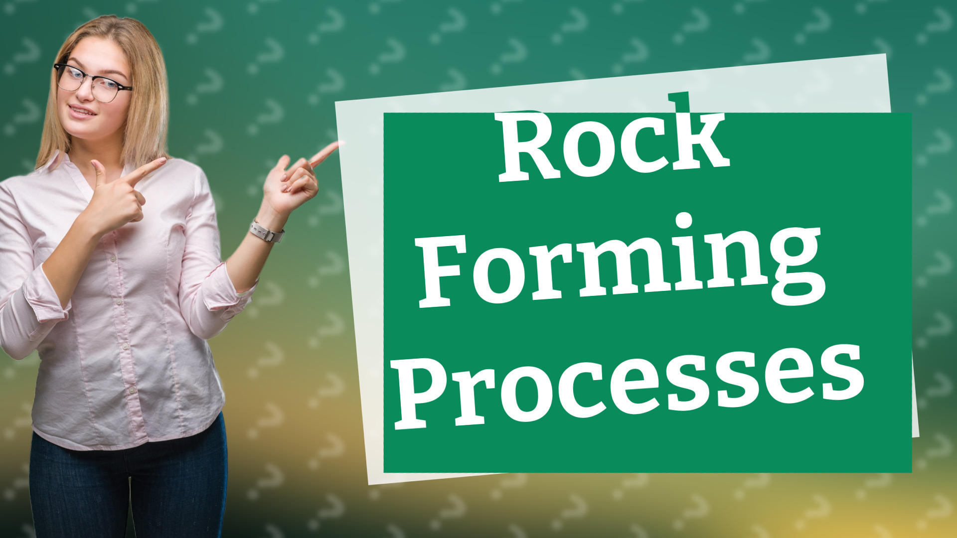 Rock Forming Processes