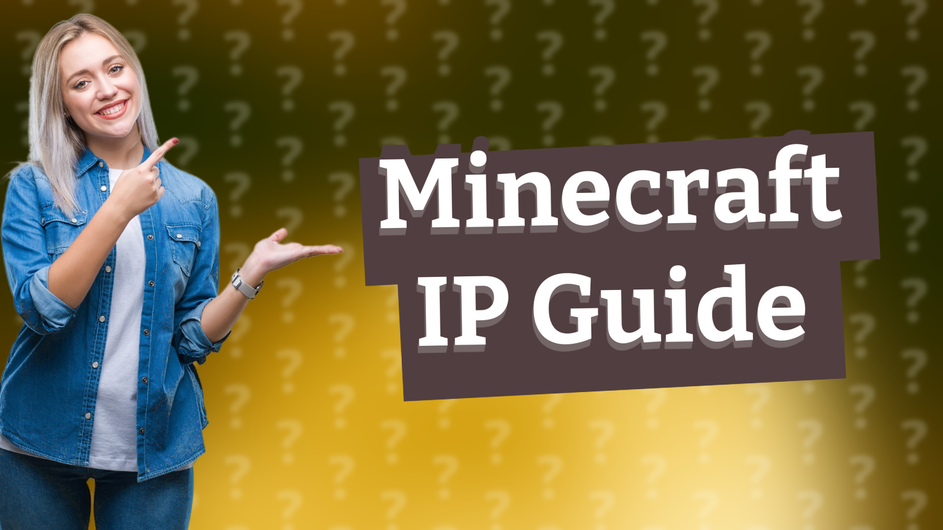 Minecraft IP Guide