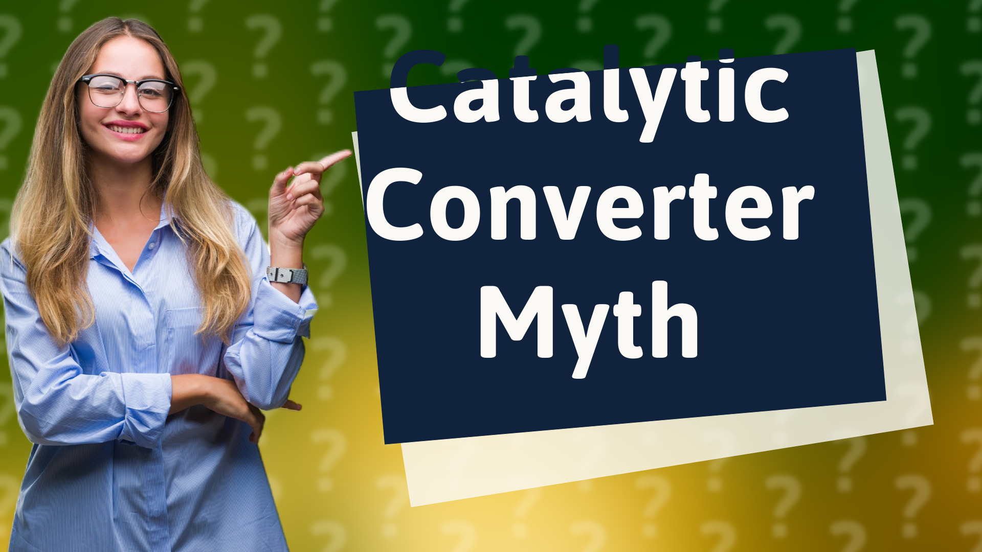 Catalytic Converter Myth