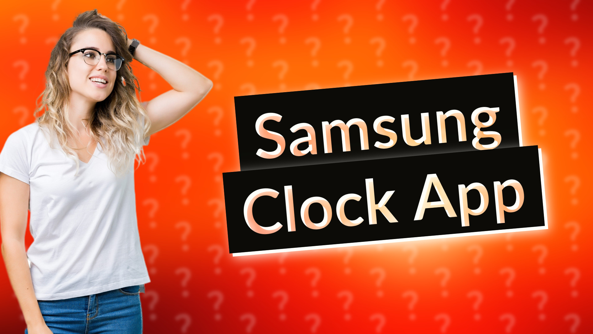 Samsung Clock App