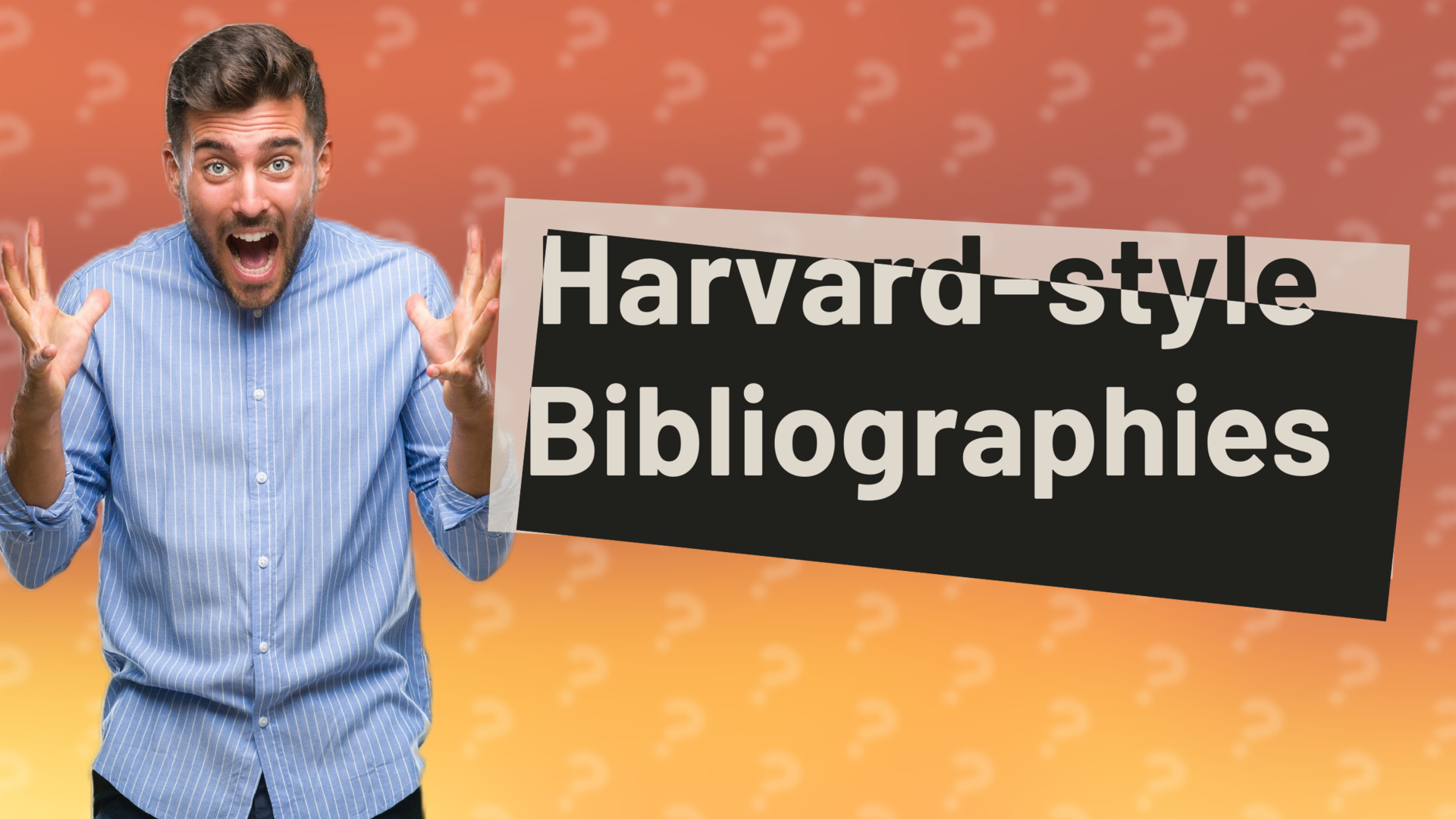 Harvard-style Bibliographies