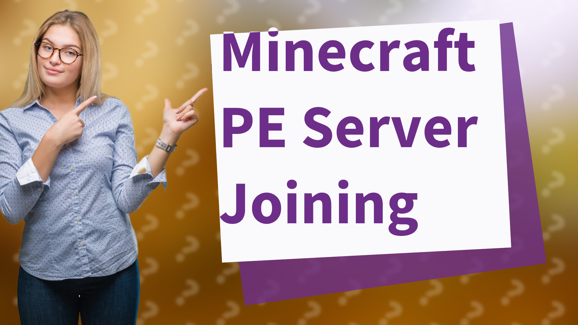 Minecraft PE Server Joining