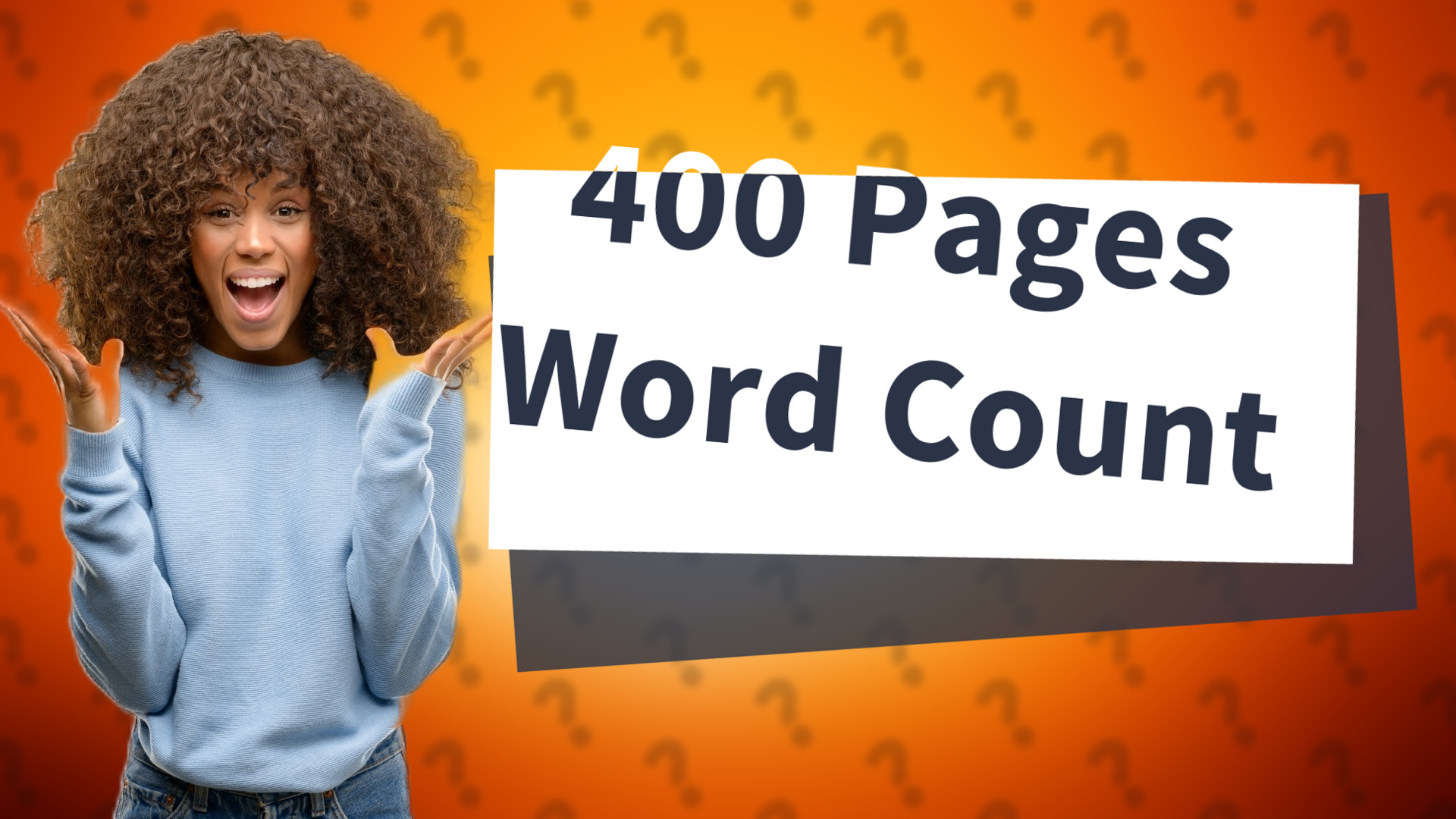 400 Pages Word Count