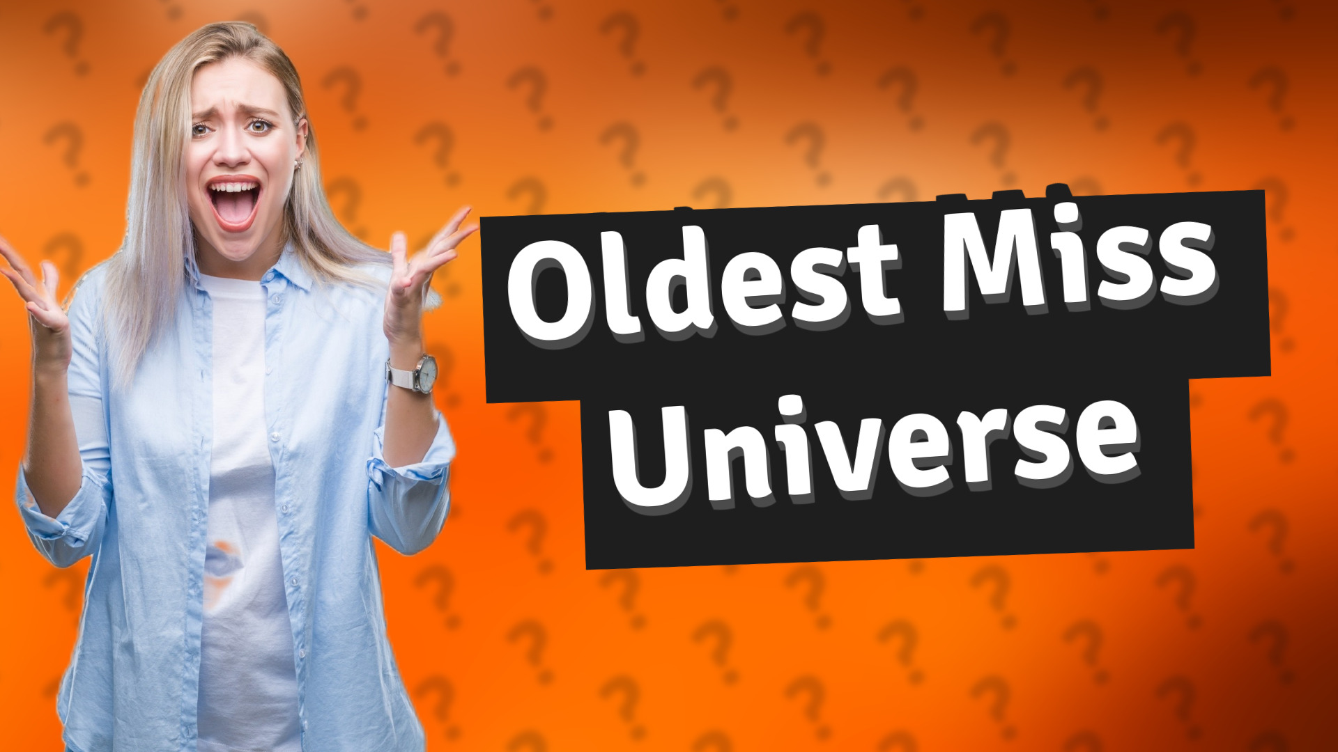 Oldest Miss Universe