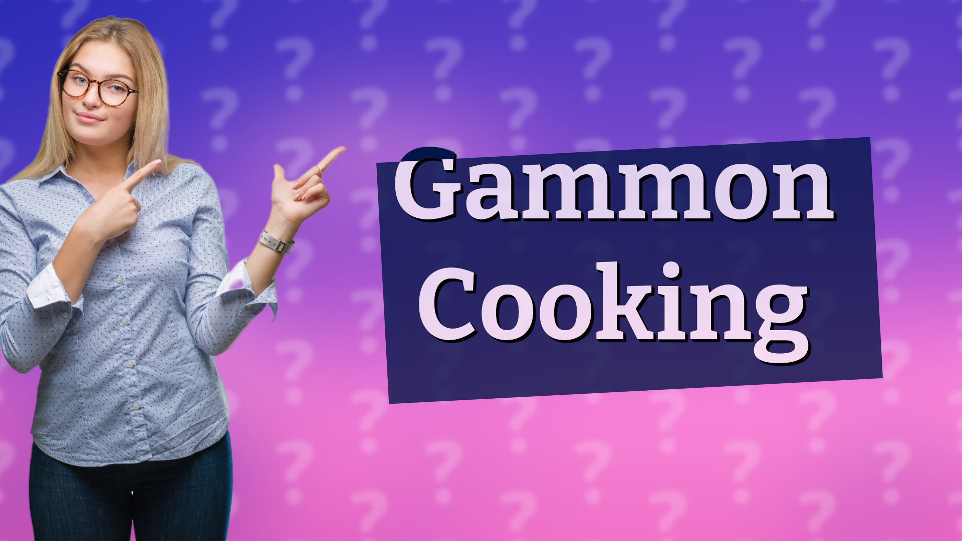 Gammon Cooking
