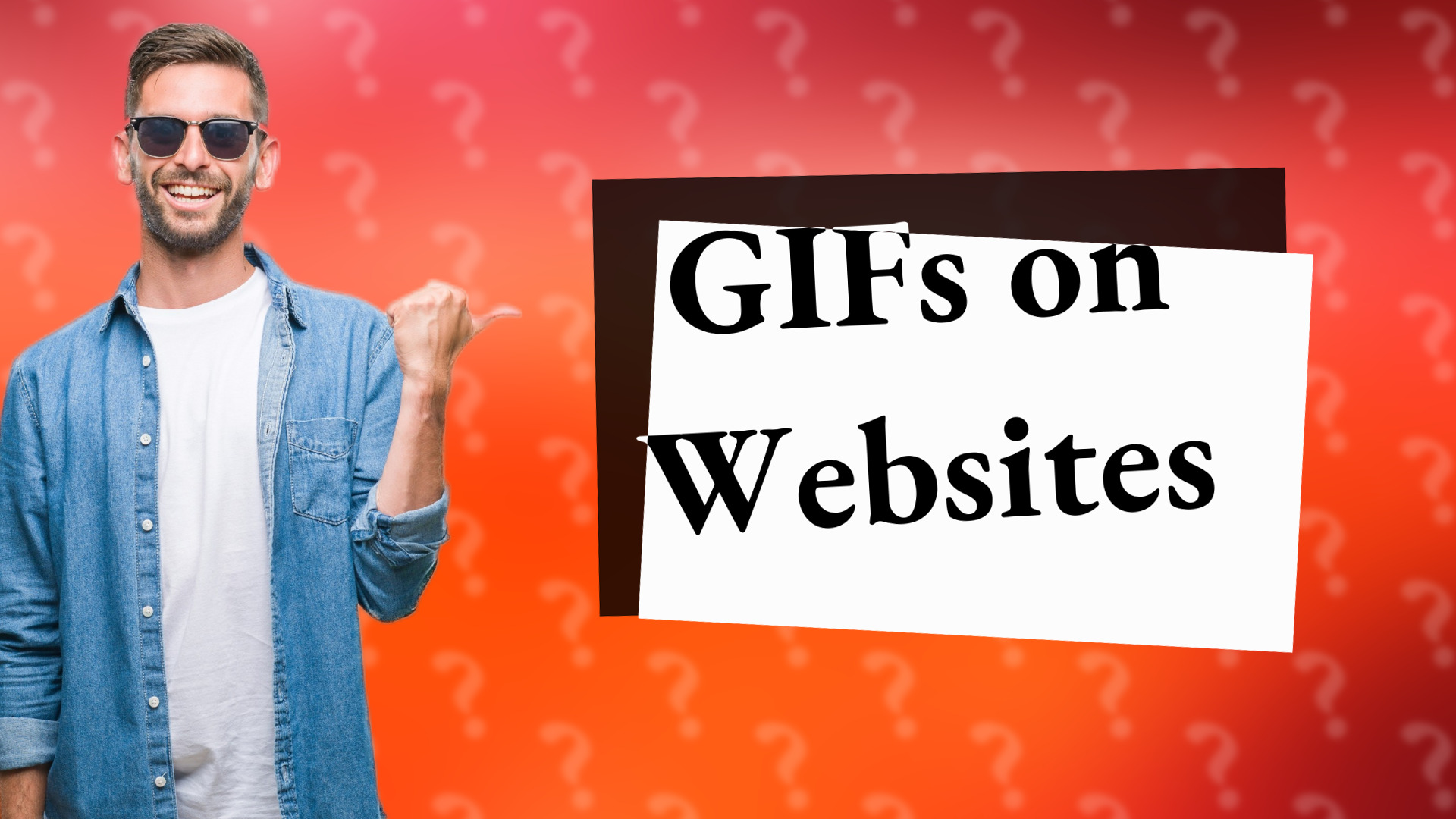 GIFs on Websites