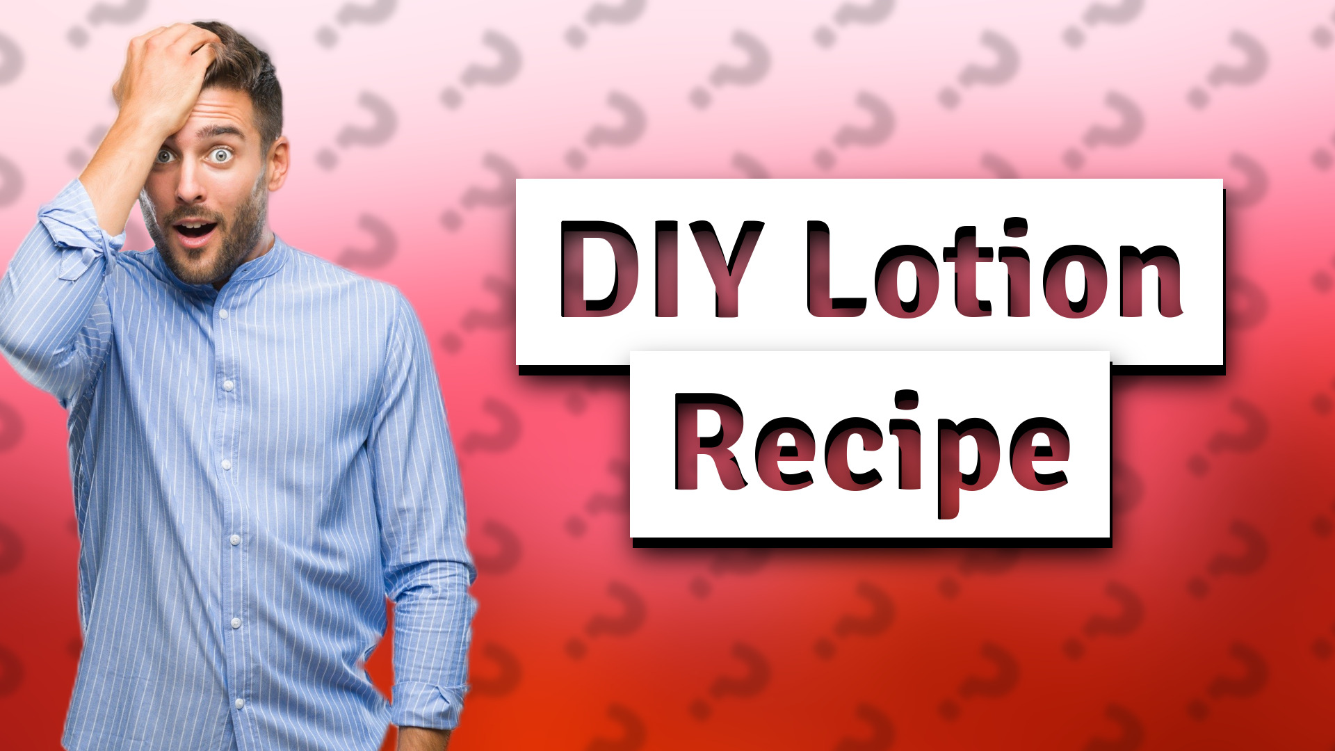 DIY Lotion Recipe