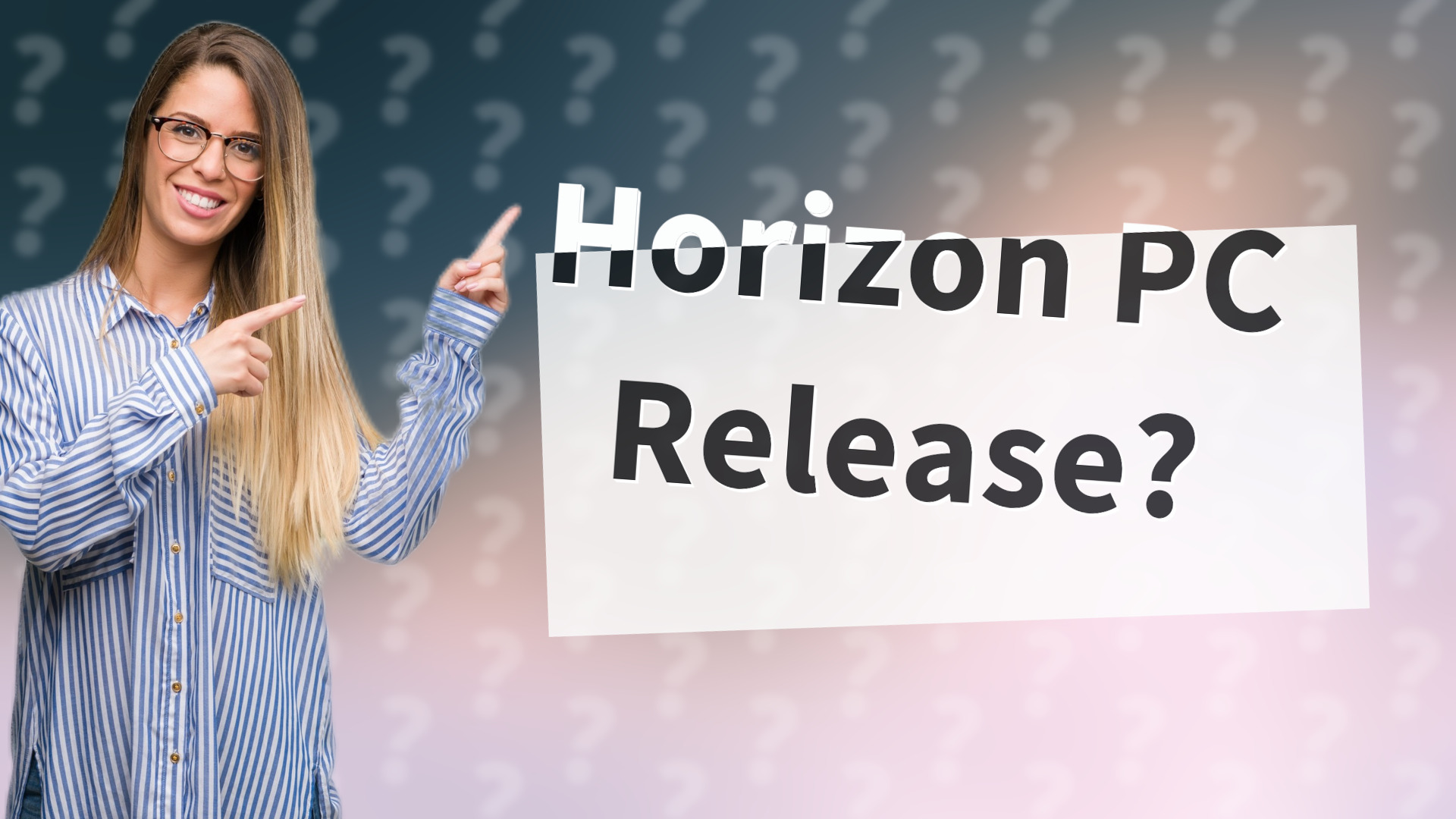 Horizon PC Release?