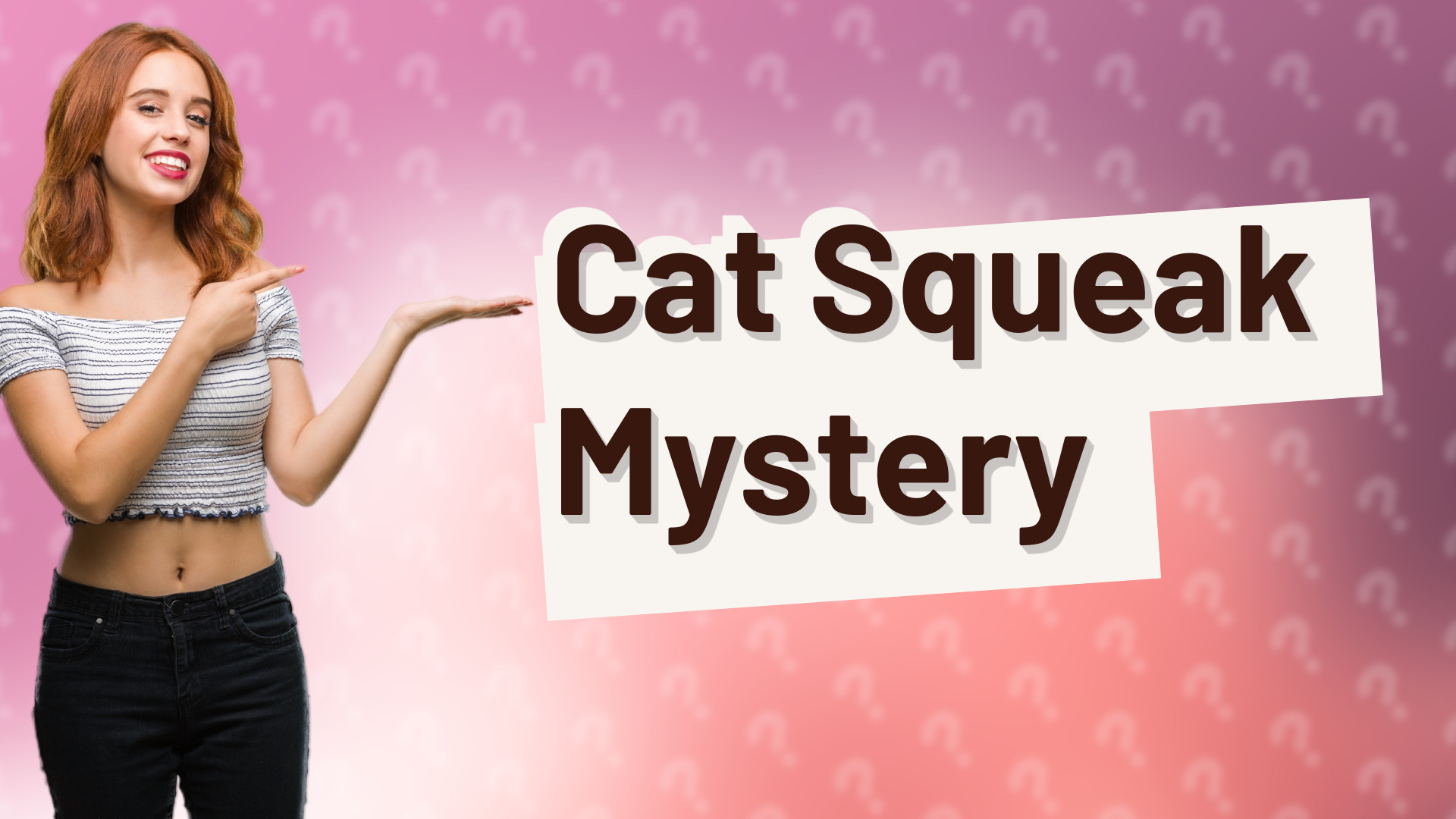 Cat Squeak Mystery