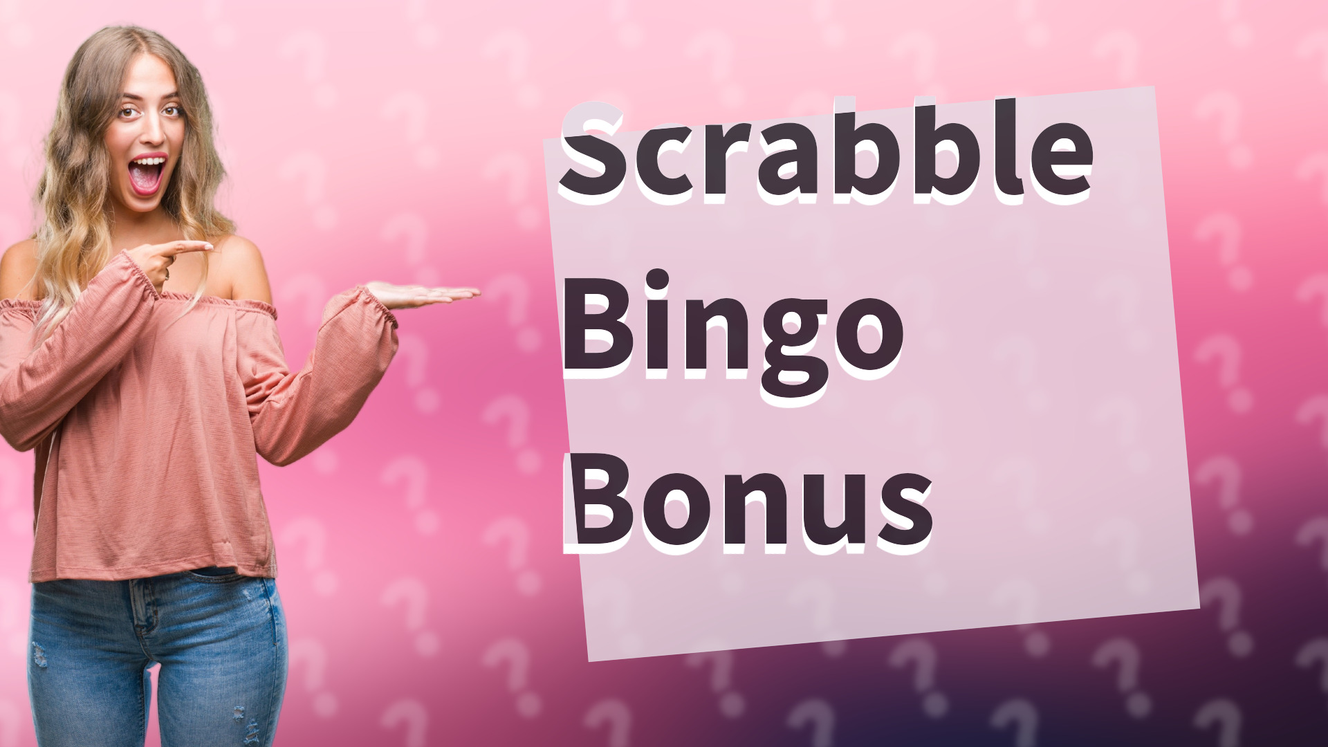 Scrabble Bingo Bonus