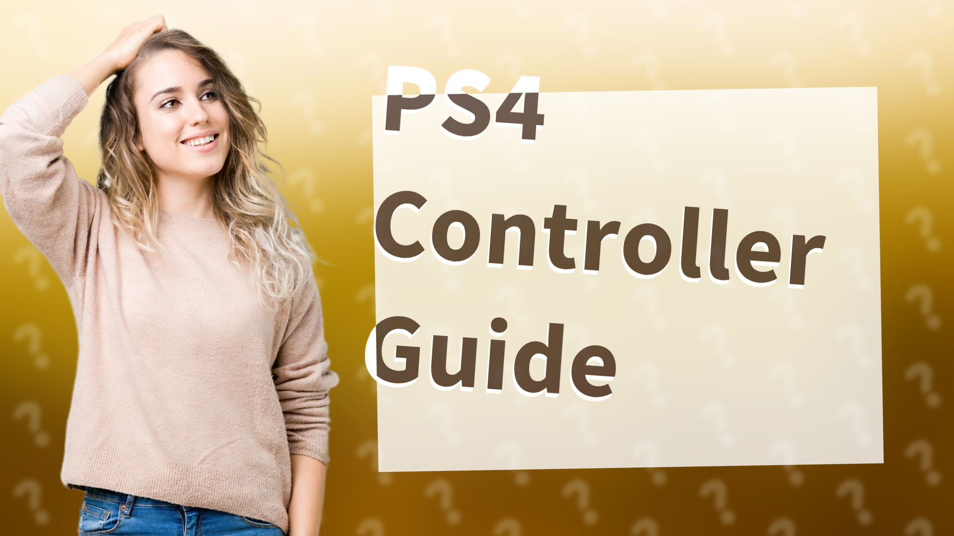 PS4 Controller Guide