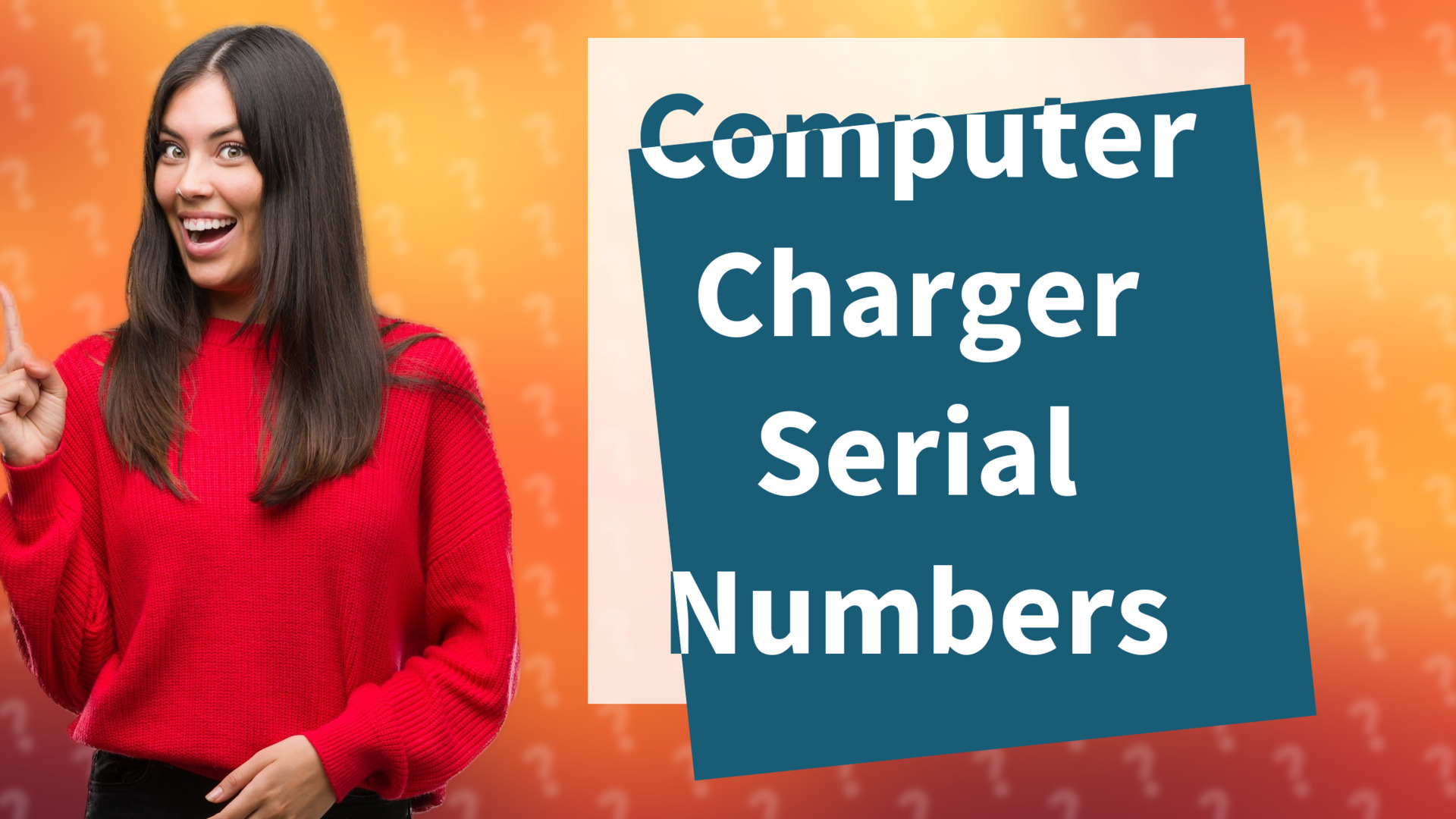 Computer Charger Serial Numbers