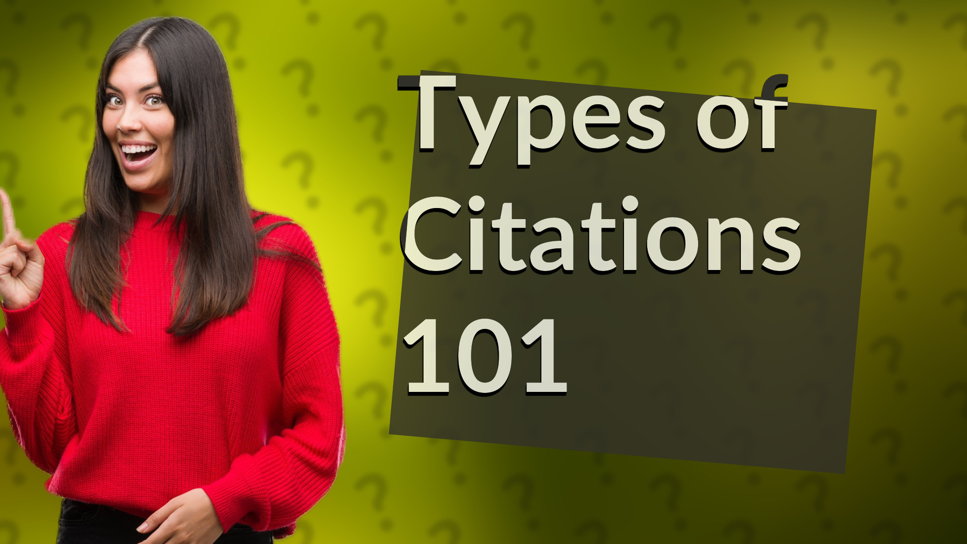 Types of Citations 101