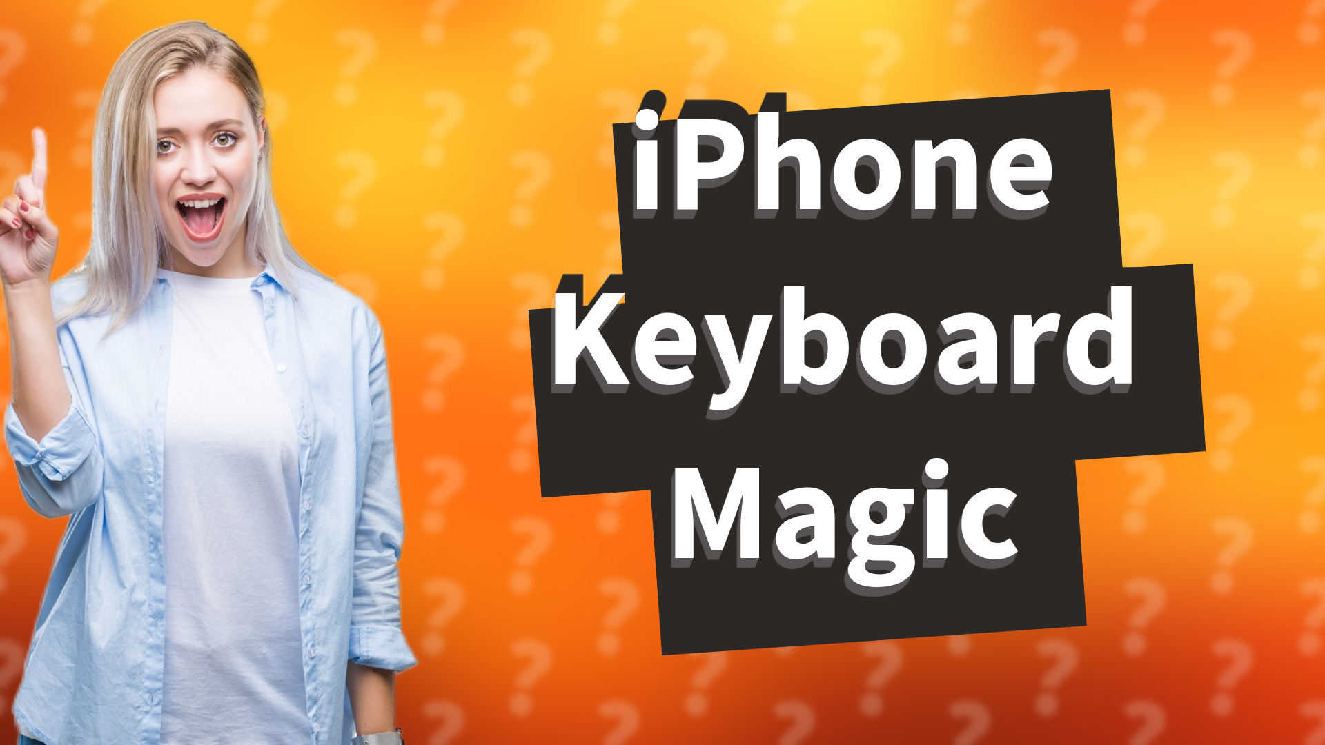 iPhone Keyboard Magic