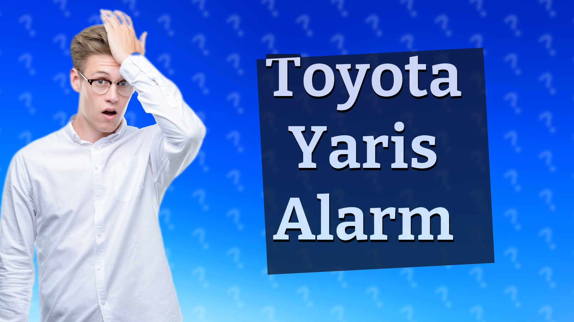 Toyota Yaris Alarm