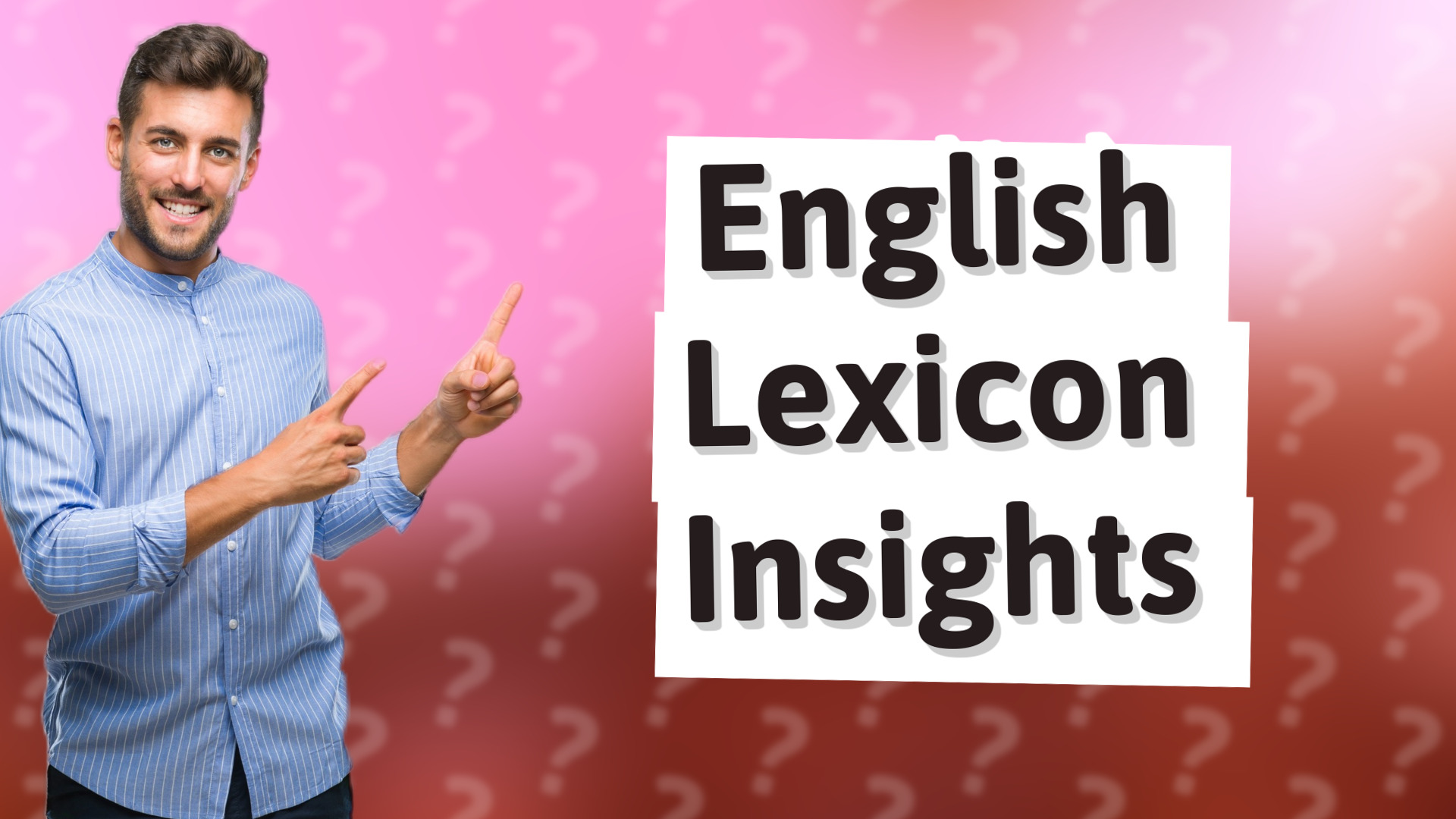English Lexicon Insights