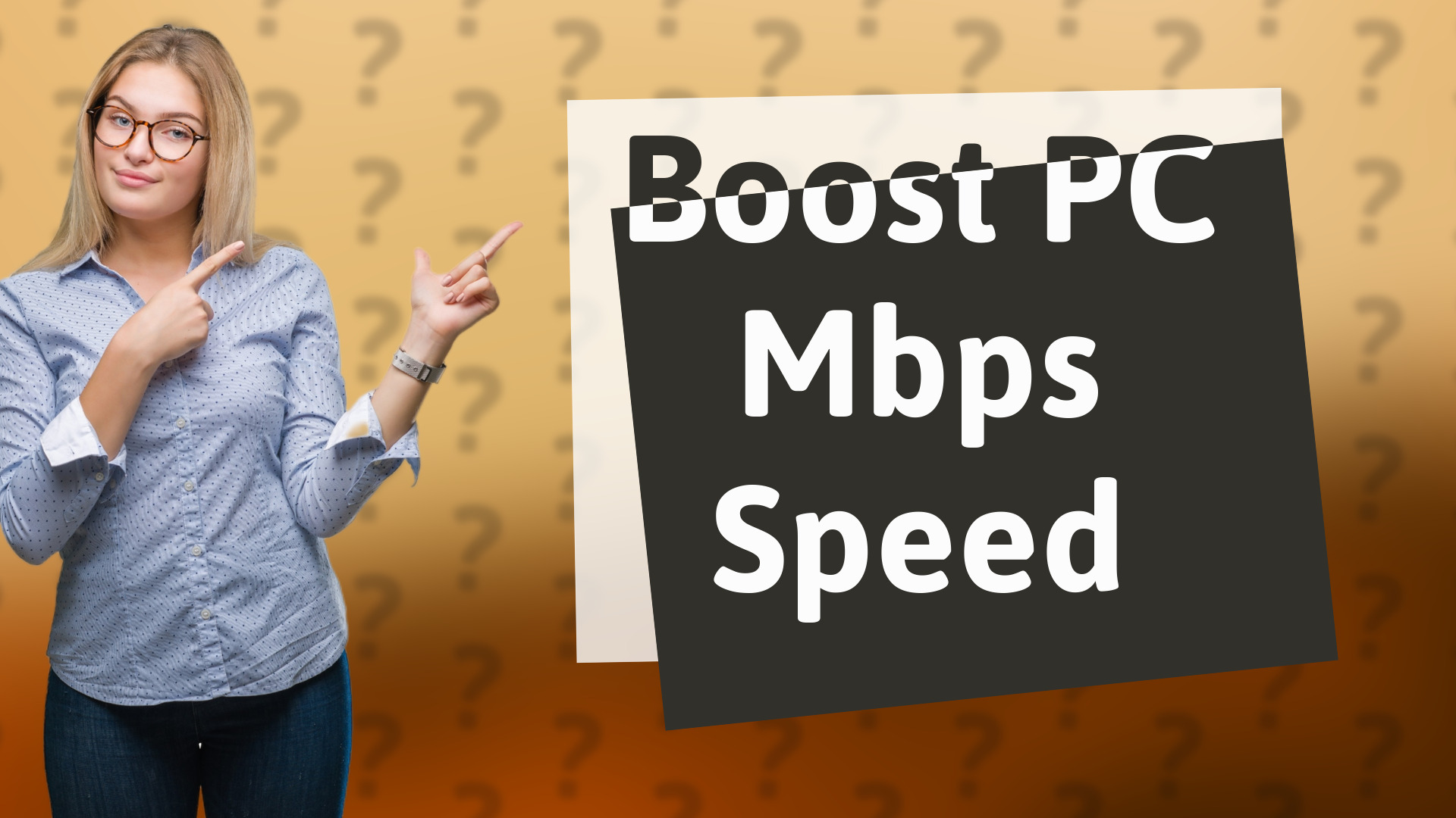 Boost PC Mbps Speed