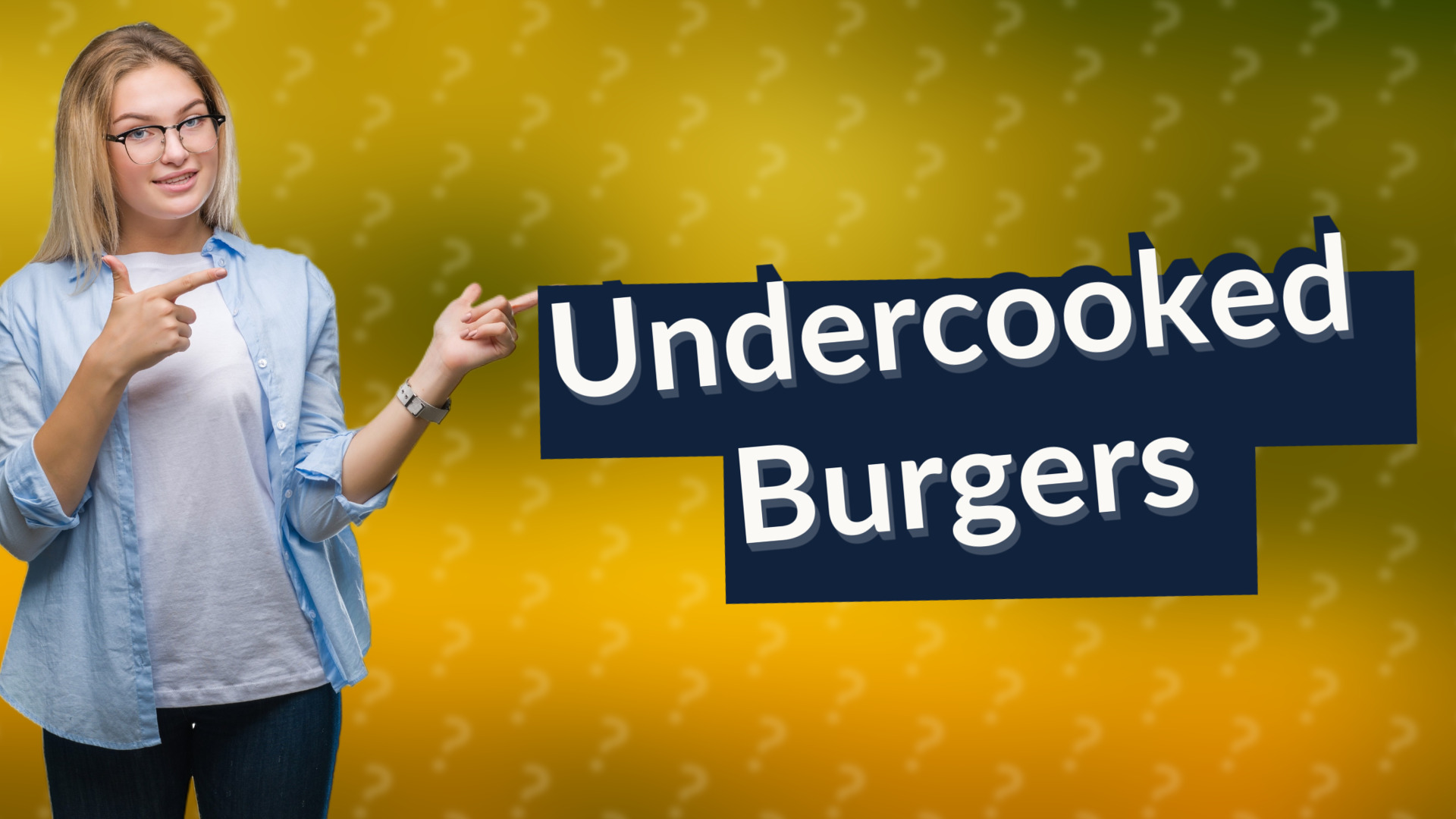 Undercooked Burgers